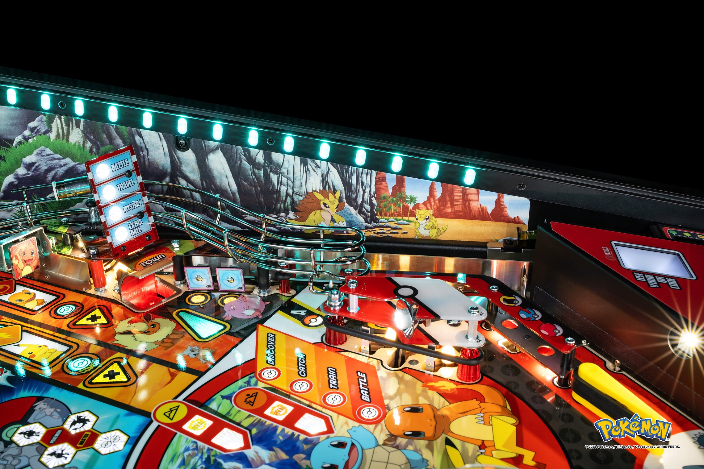 Pokemon Pinball Interior Art Blades - PREORDER