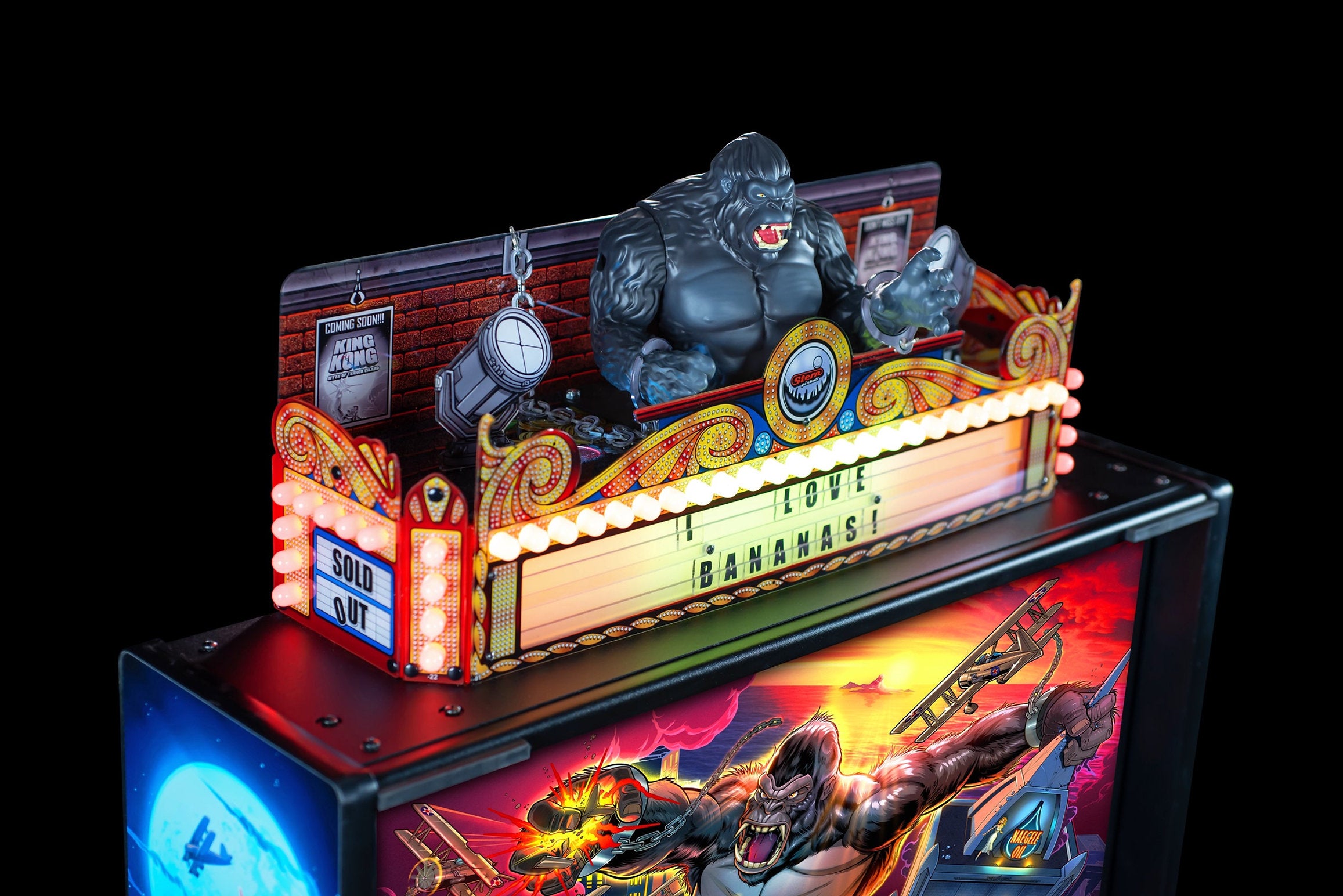 King Kong Pinball Topper - PREORDER