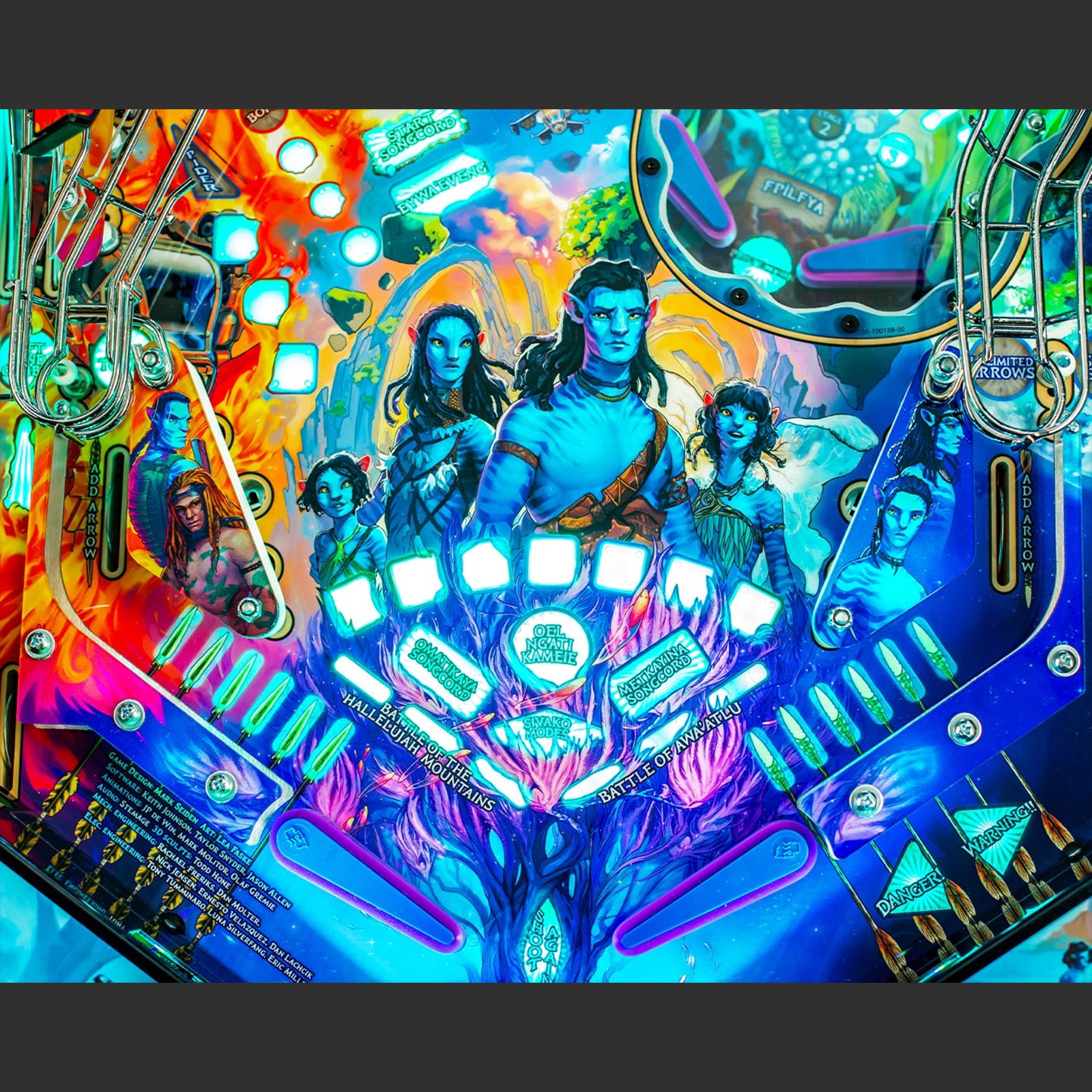 Nitro Pinball Sales Canada AVATAR Limited Edition Spooky Pinball Machine