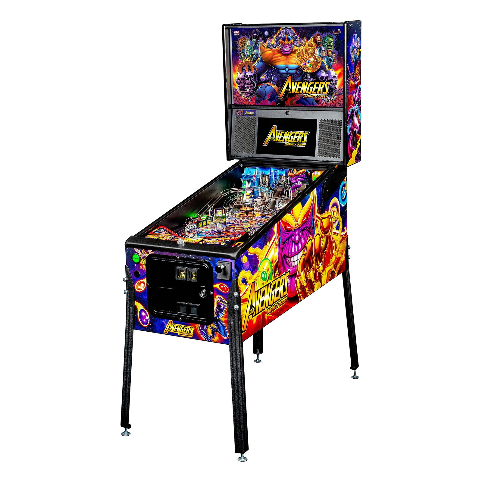 Nitro Pinball Sales Canada - Pinball Machines AVENGERS Infinity Quest: Premium