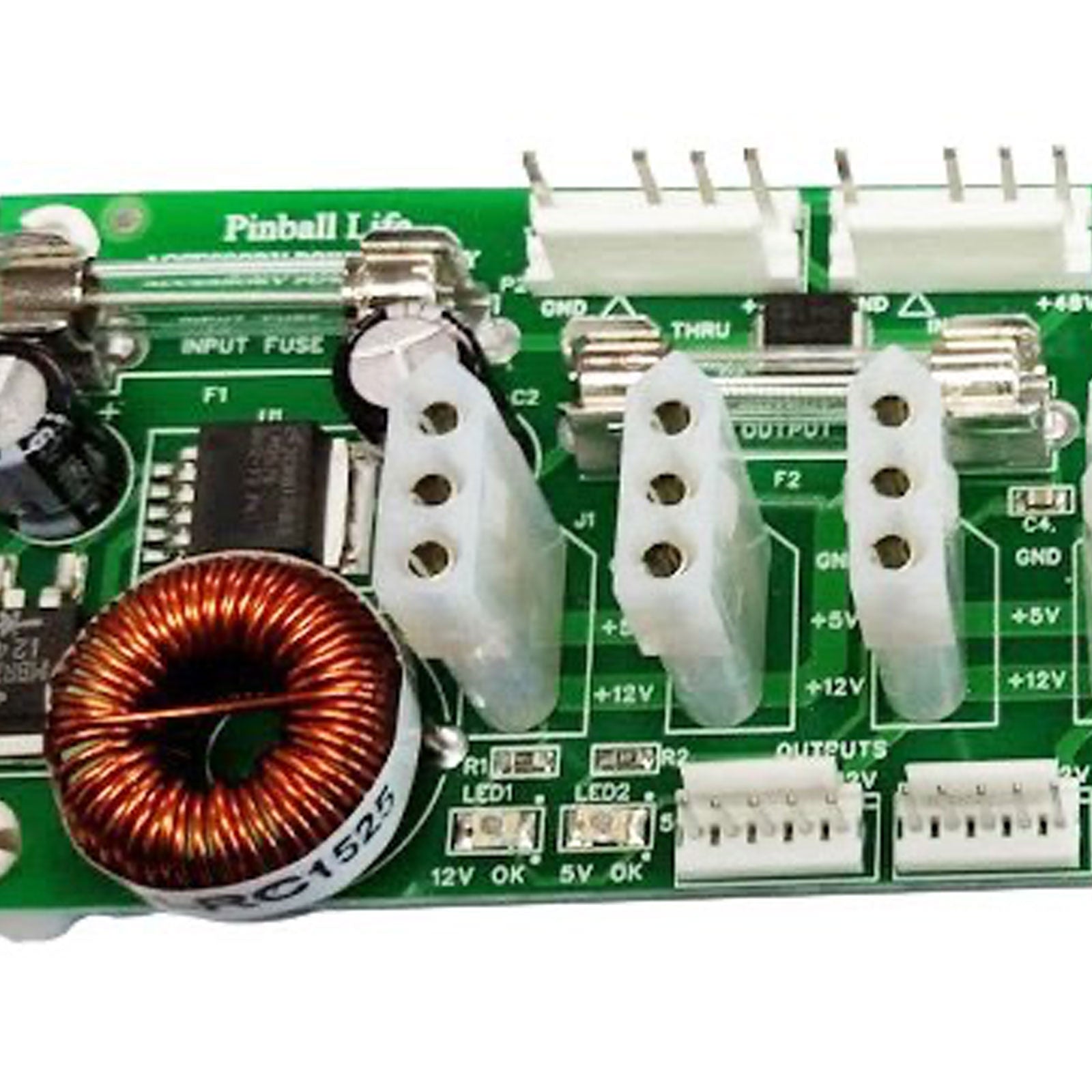 Nitro Pinball Sales Parts & Accessories Adapter - Spike 12v Backbox Power Adapter Cable / pbl-600-0046-00