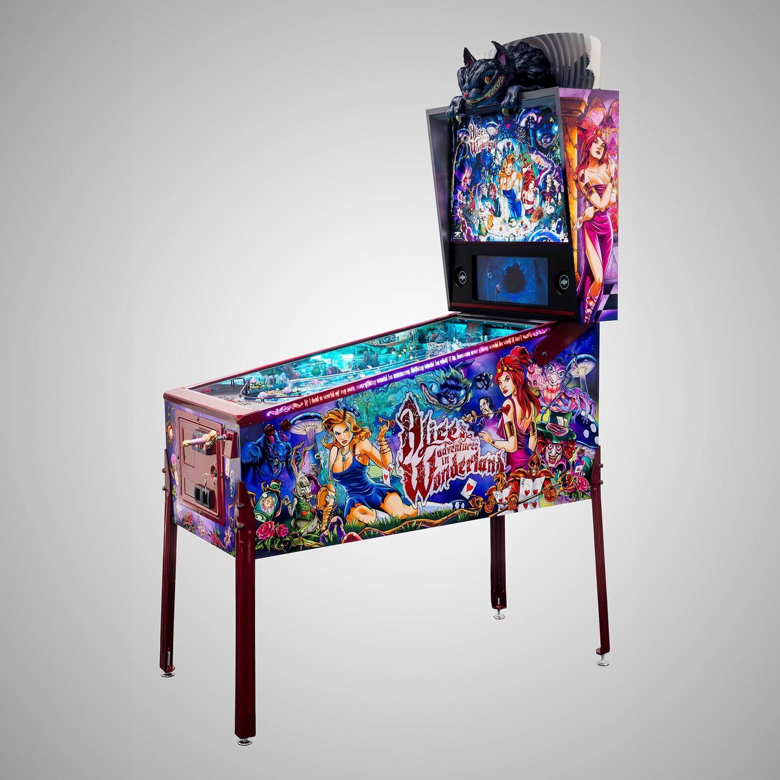 Nitro Pinball Sales Alice’s Adventures in Wonderland by DPX Dutch Pinball Machine