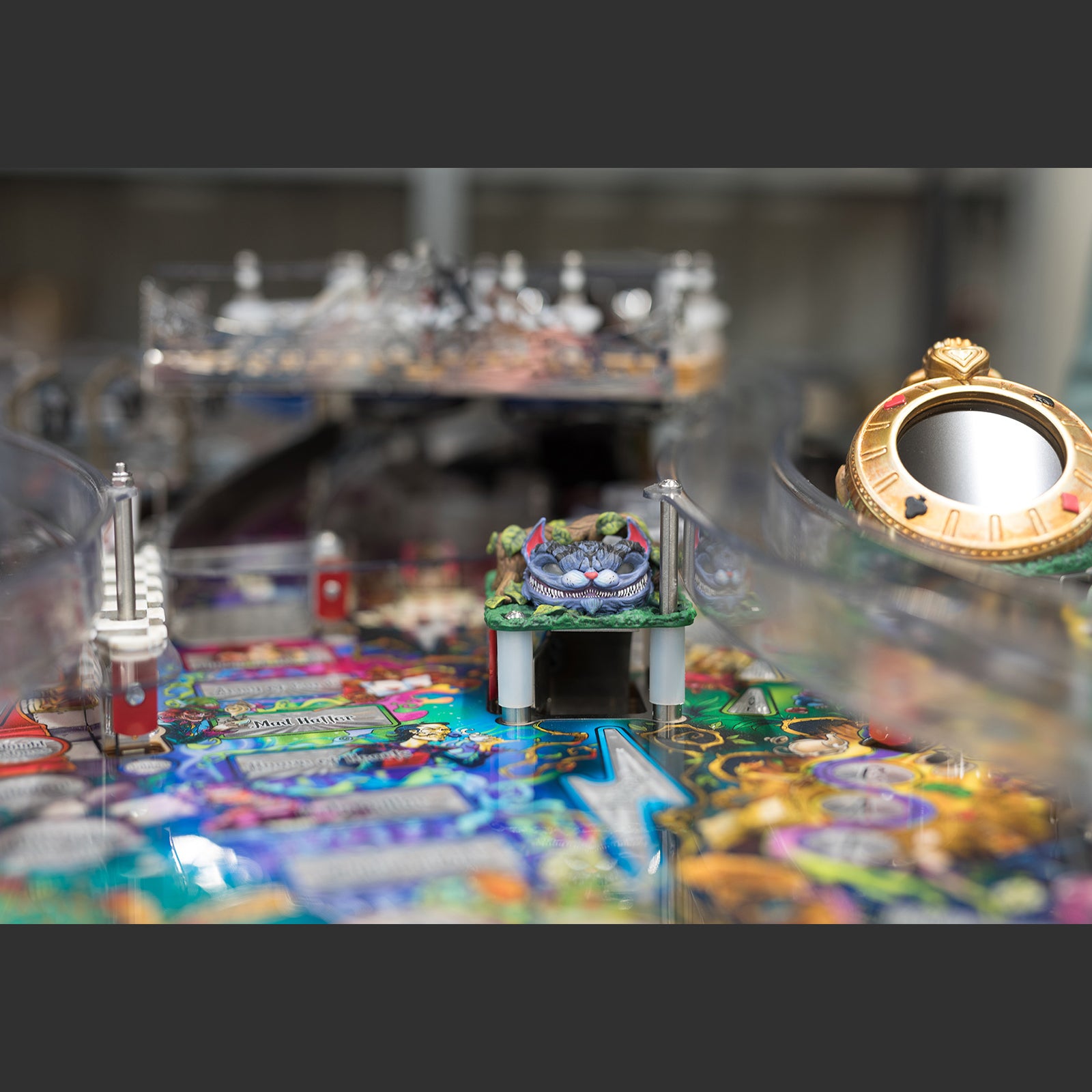Nitro Pinball Sales Alice’s Adventures in Wonderland by DPX Dutch Pinball Machine Playfield