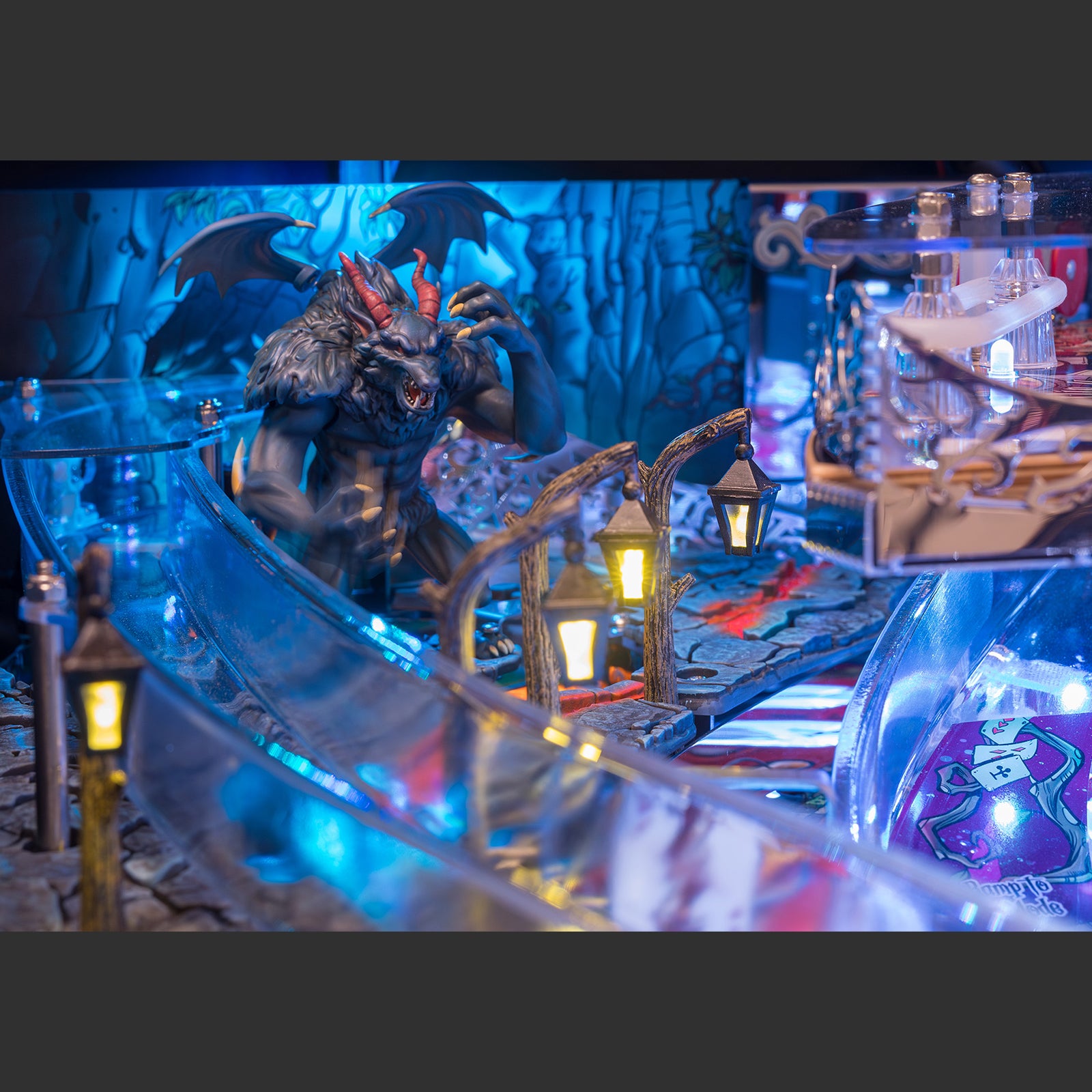 Nitro Pinball Sales Alice’s Adventures in Wonderland by DPX Dutch Pinball Machine Playfield