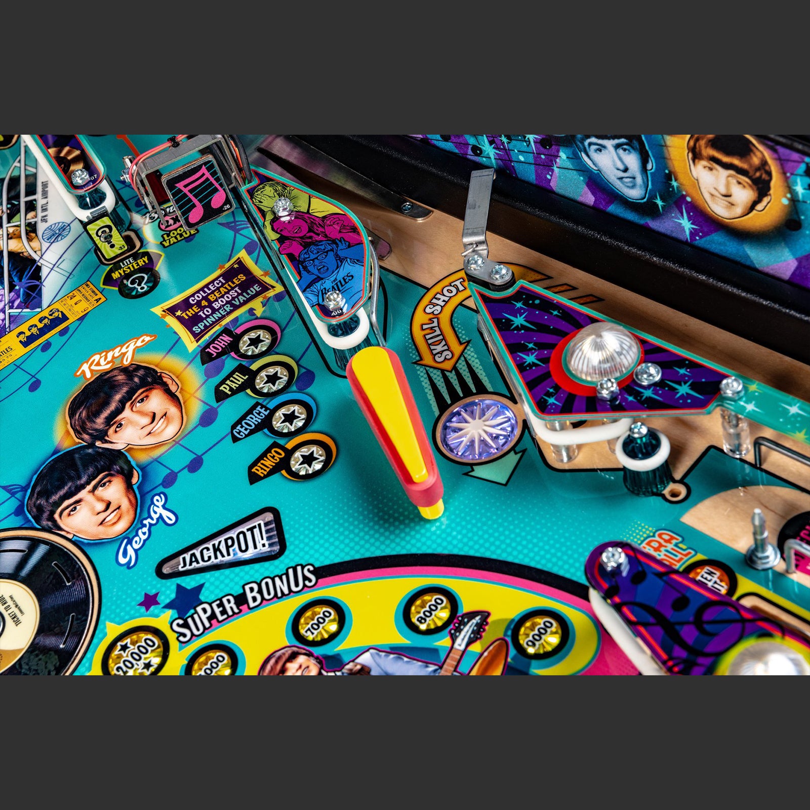 Nitro Pinball Sale Pinball Machine Stern BEATLES Gold