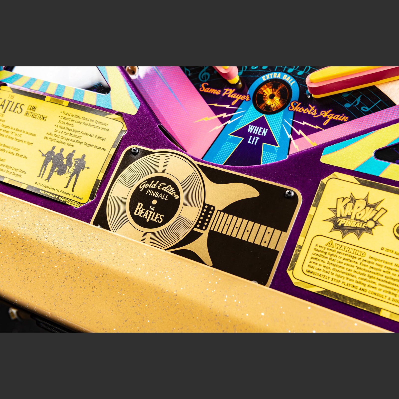 Nitro Pinball Sale Pinball Machine Stern BEATLES Gold