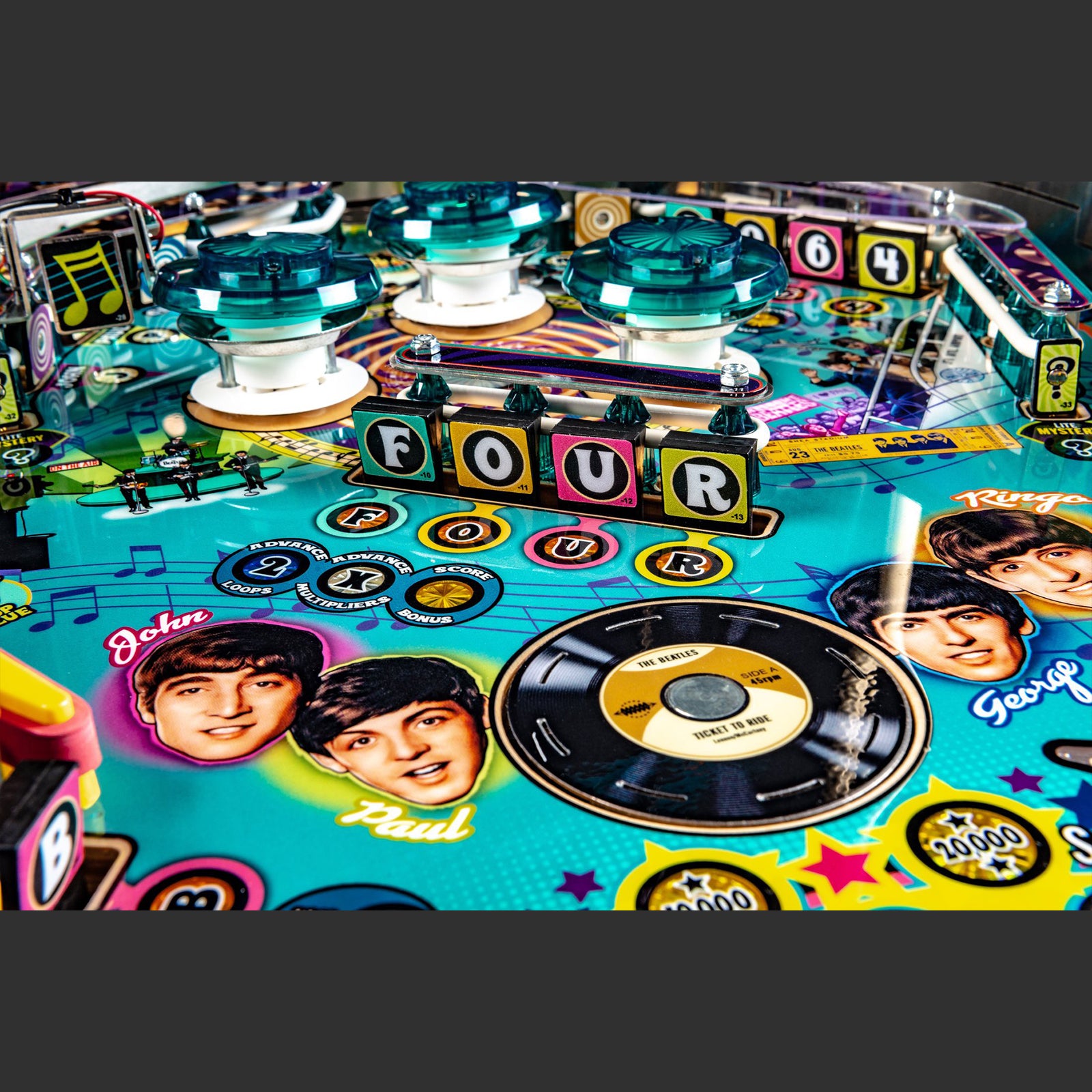 Nitro Pinball Sale Pinball Machine Stern BEATLES Gold