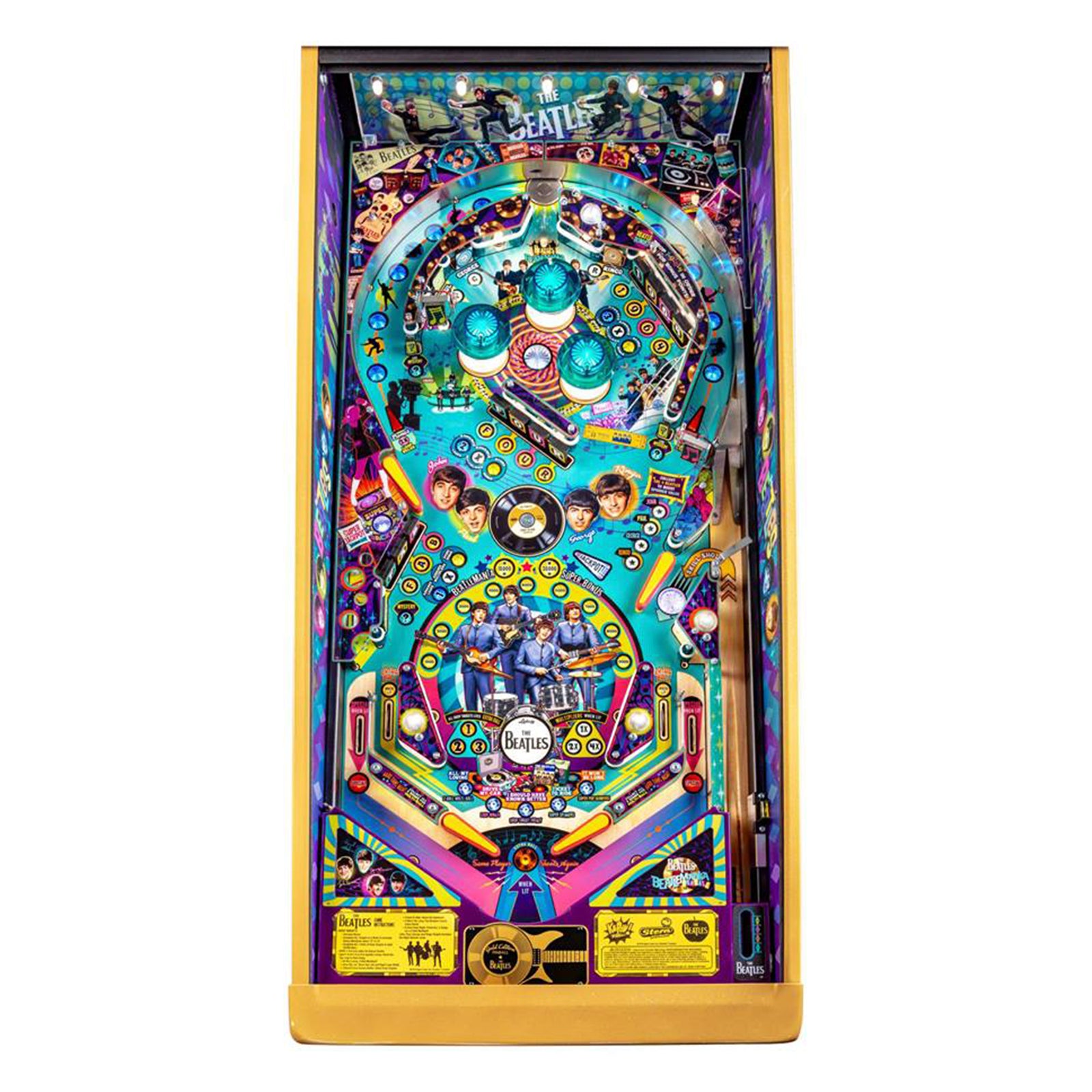 Nitro Pinball Sale Pinball Machine Stern BEATLES Gold