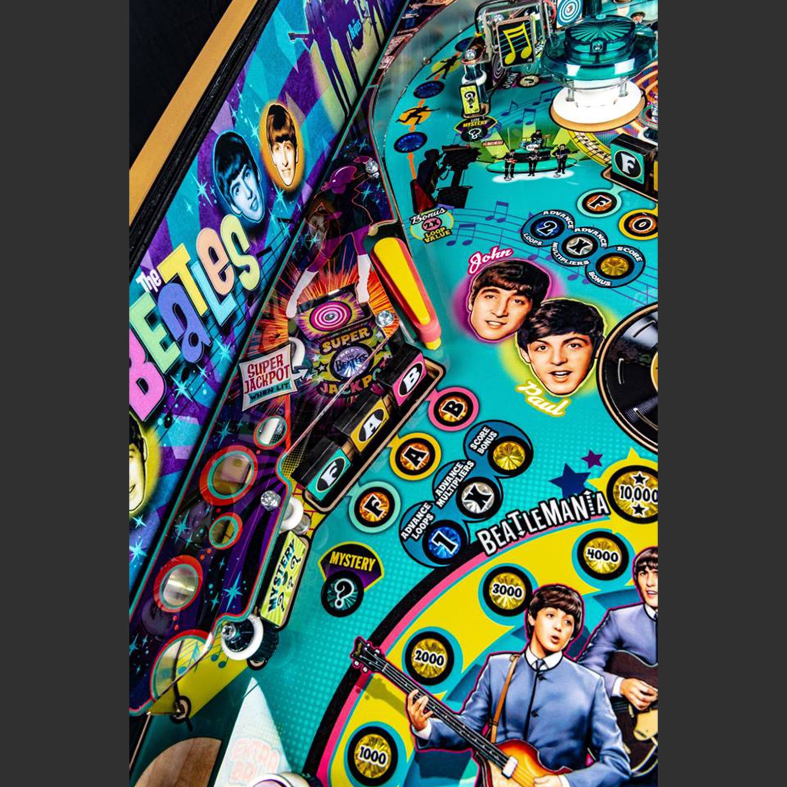 Nitro Pinball Sale Pinball Machine Stern BEATLES Gold