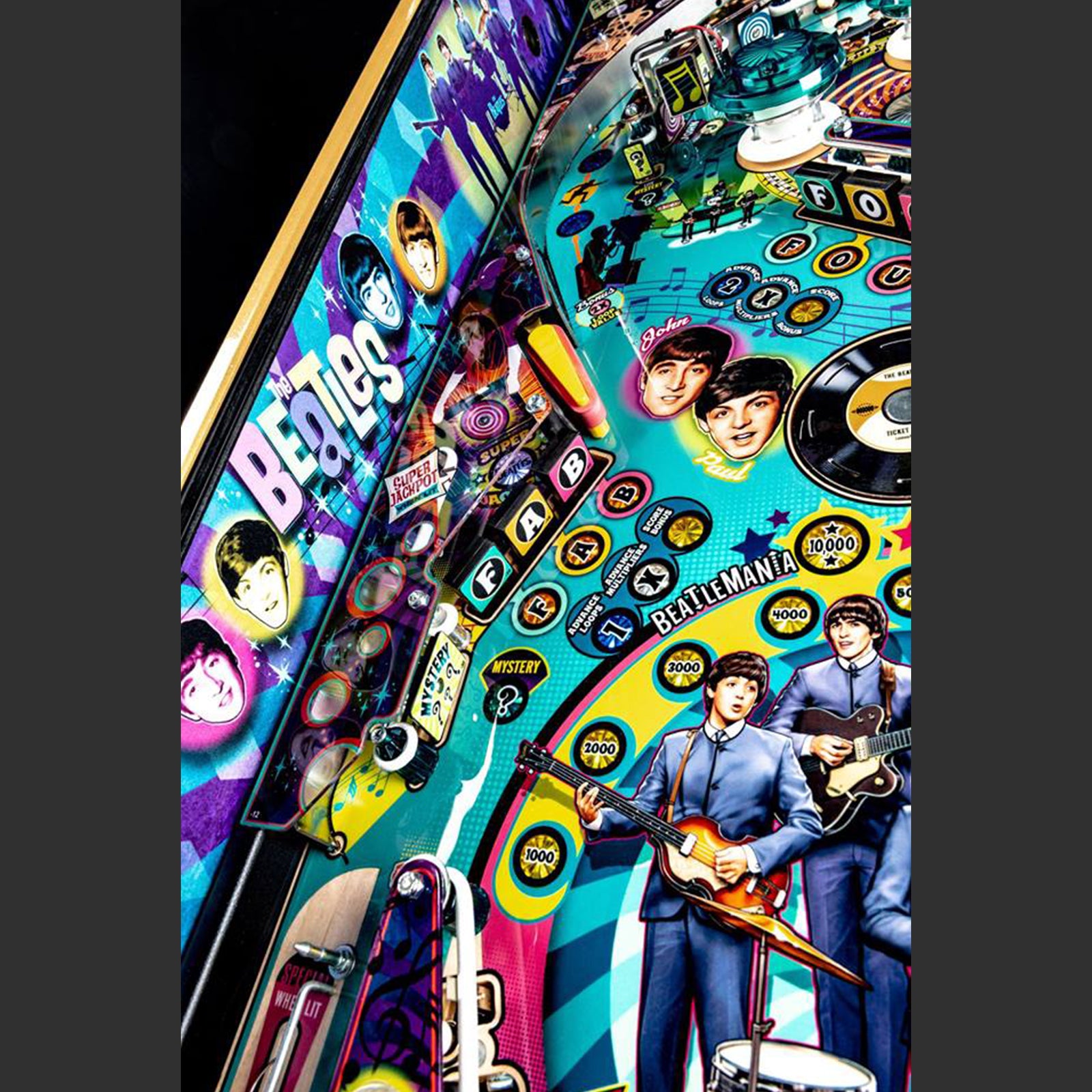 Nitro Pinball Sale Pinball Machine Stern BEATLES Gold