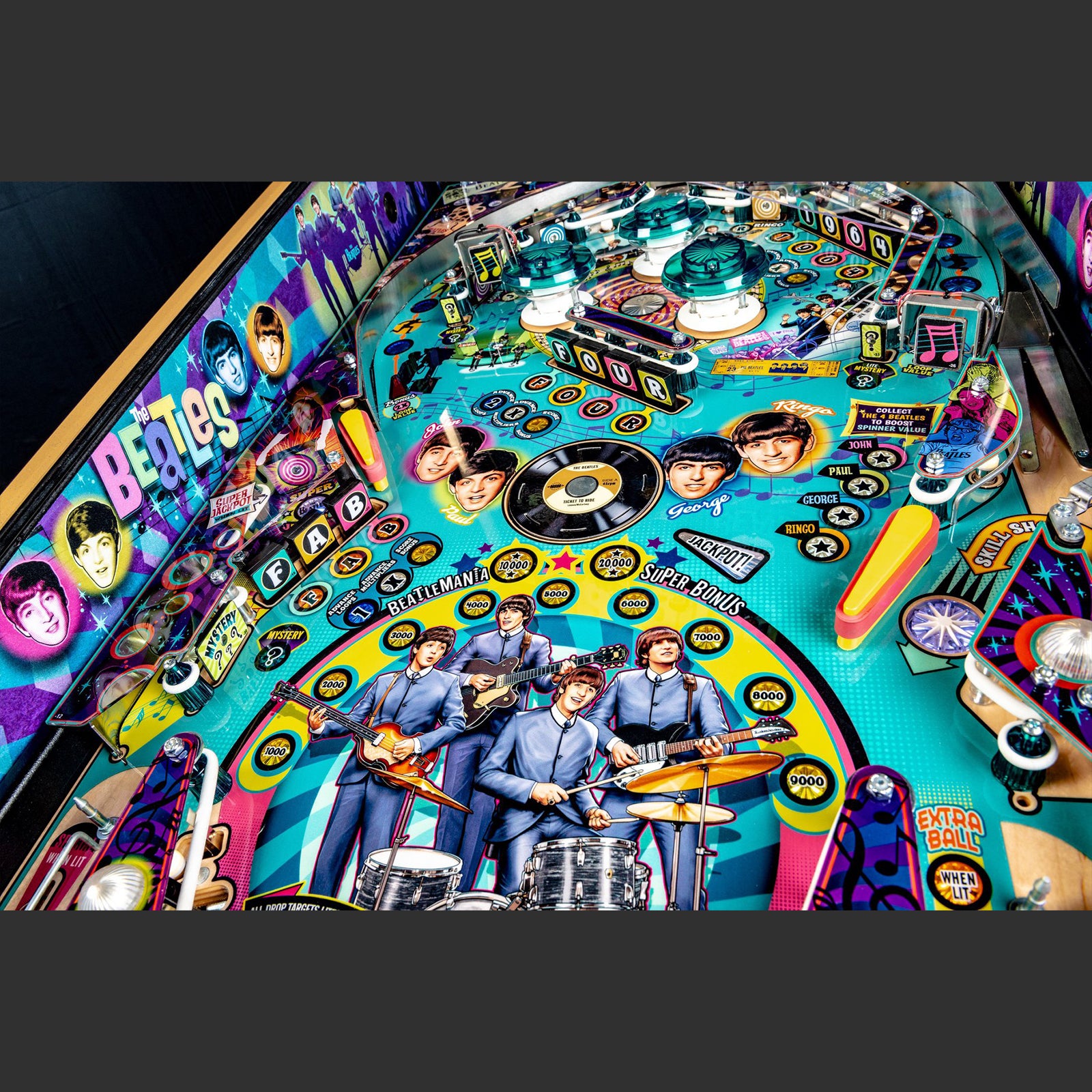 Nitro Pinball Sale Pinball Machine Stern BEATLES Gold