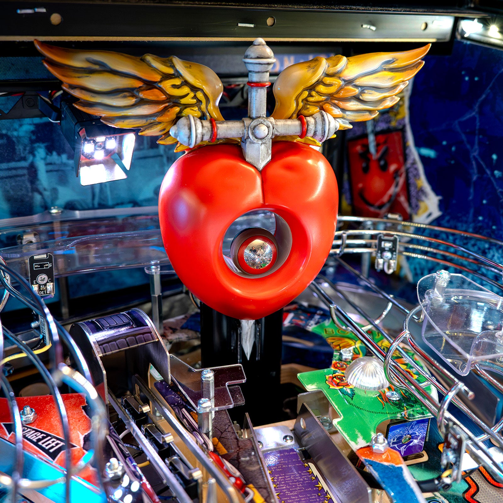Nitro Pinball Sales BON JOVI Pinball Barrels of Fun Pinball Machine