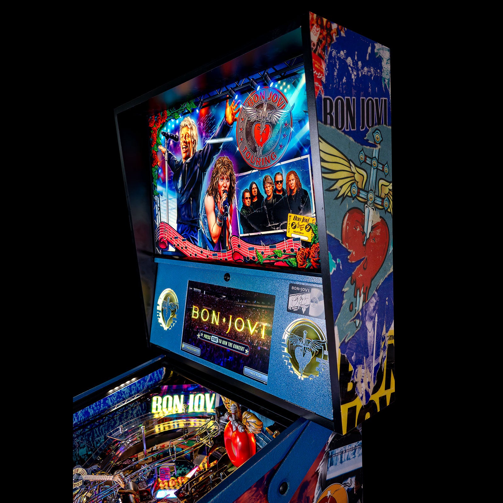 Nitro Pinball Sales BON JOVI Pinball Barrels of Fun Pinball Machine