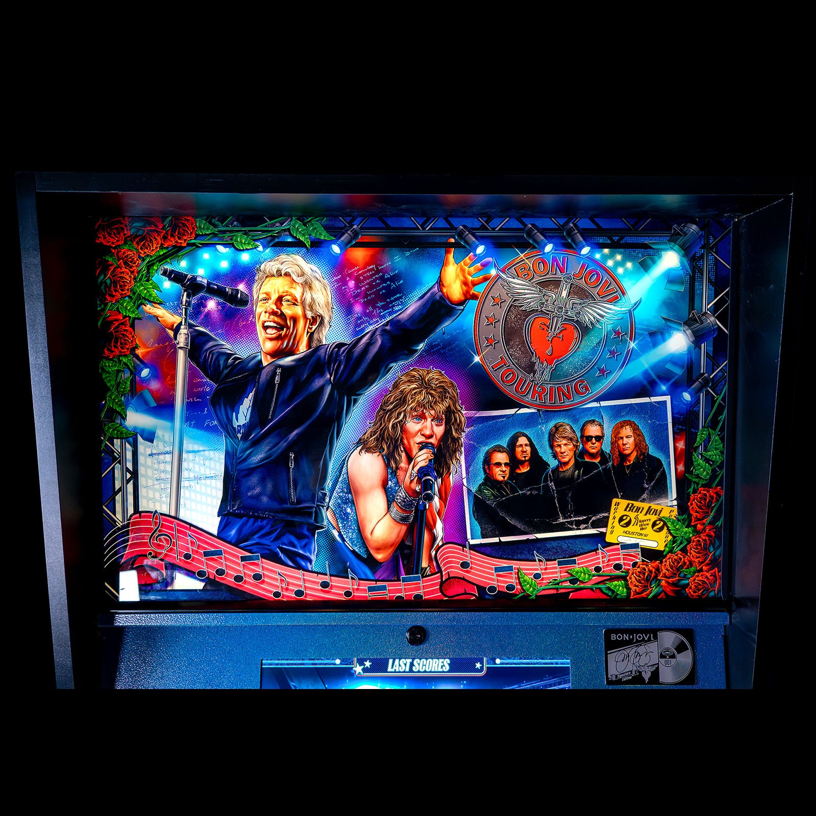 Nitro Pinball Sales BON JOVI Pinball Barrels of Fun Pinball Machine