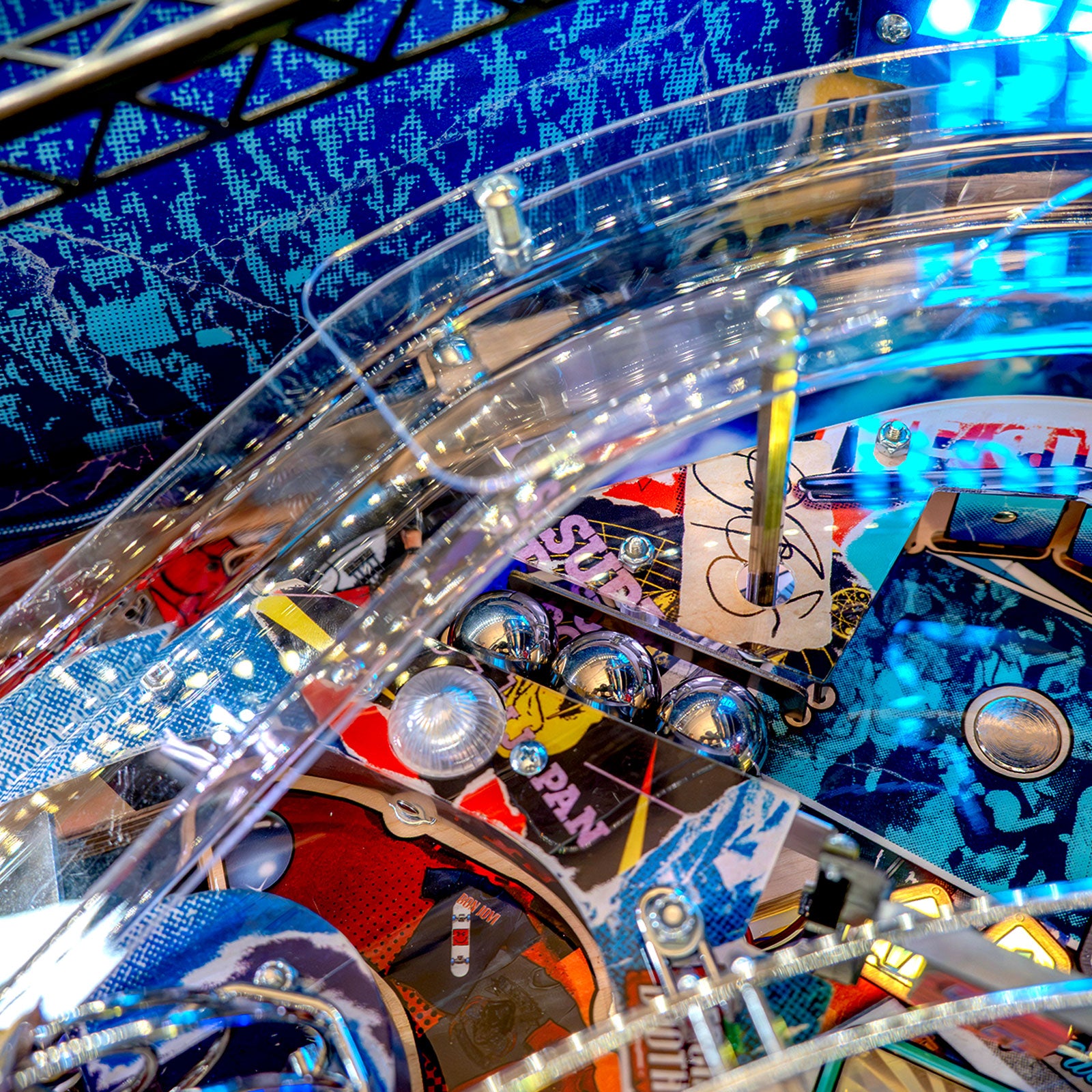 Nitro Pinball Sales BON JOVI Pinball Barrels of Fun Pinball Machine