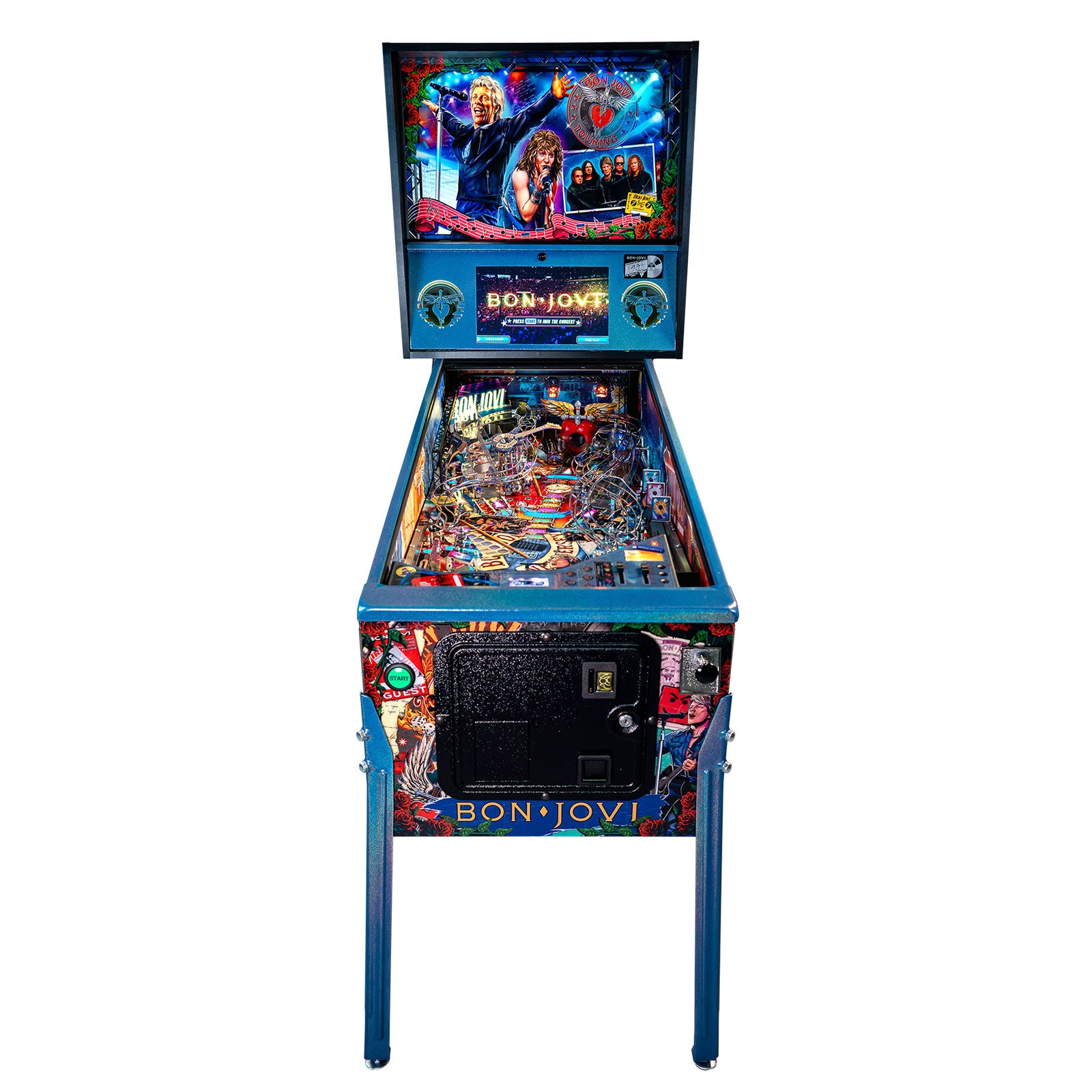 Nitro Pinball Sales BON JOVI Pinball Barrels of Fun Pinball Machine