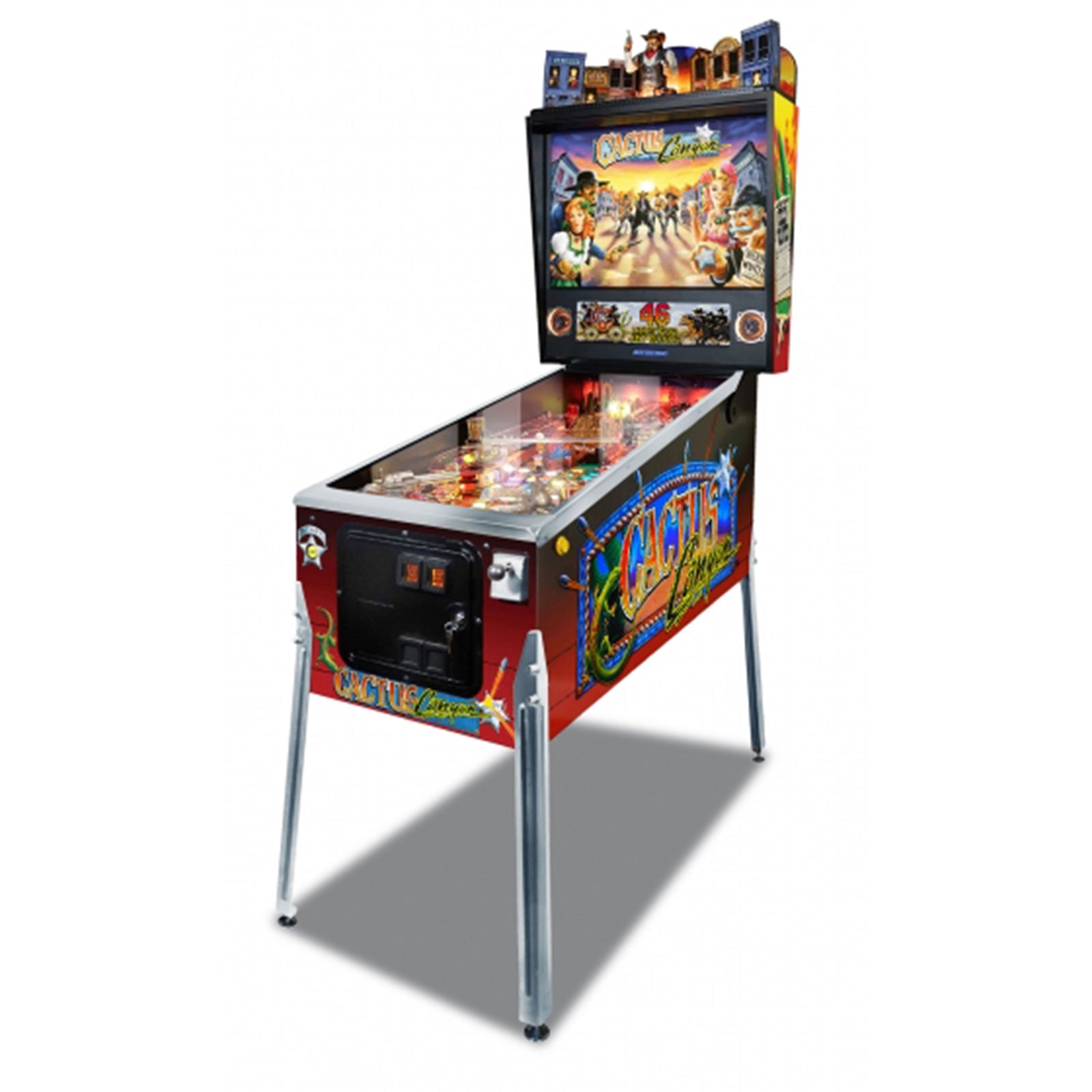 Nitro Pinball Sales - Cactus Canyon Remake Chicago Gaming Pinball Machine