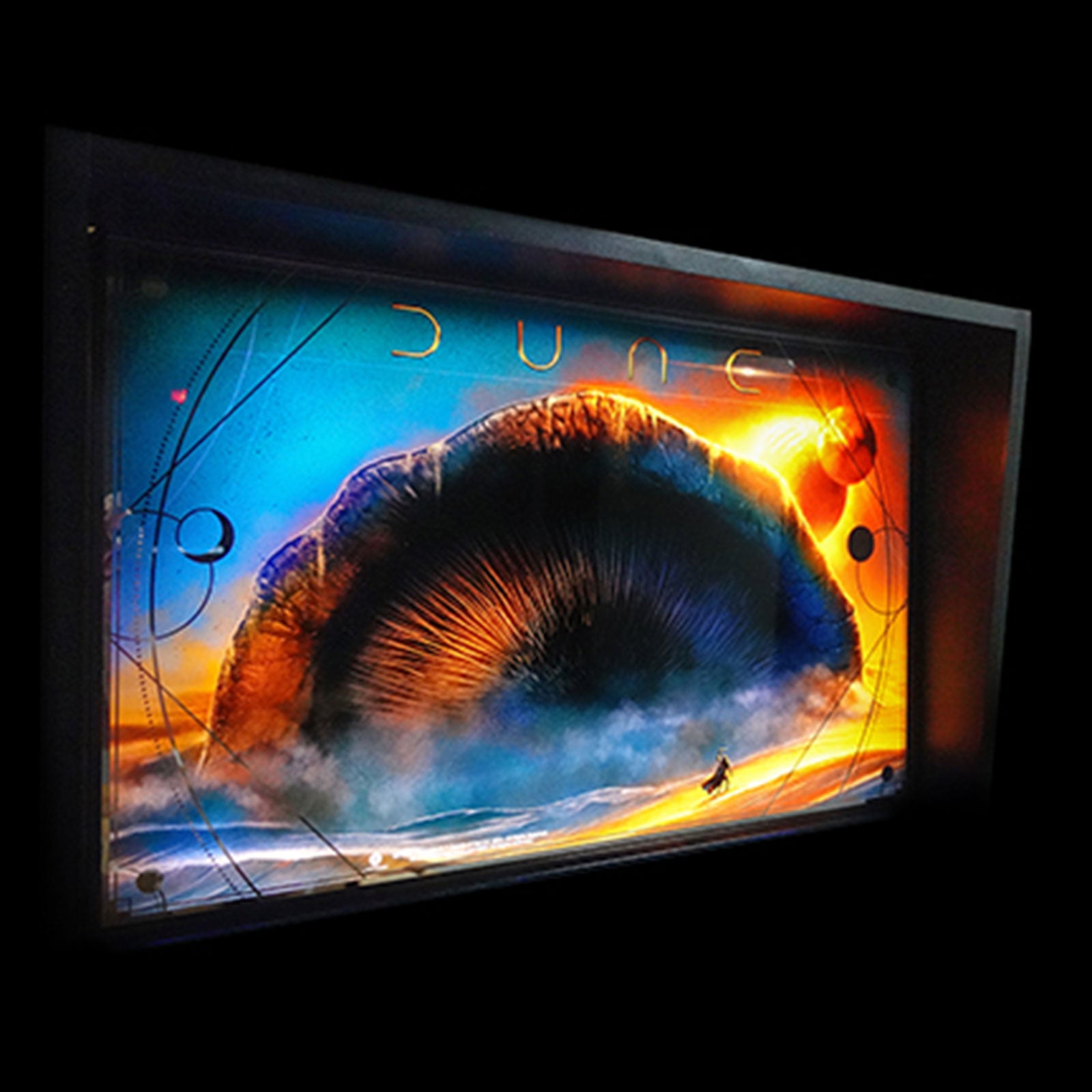 Nitro Pinball Sales Parts & Accessories DUNE Alternate MIRRORED BACKGLASS