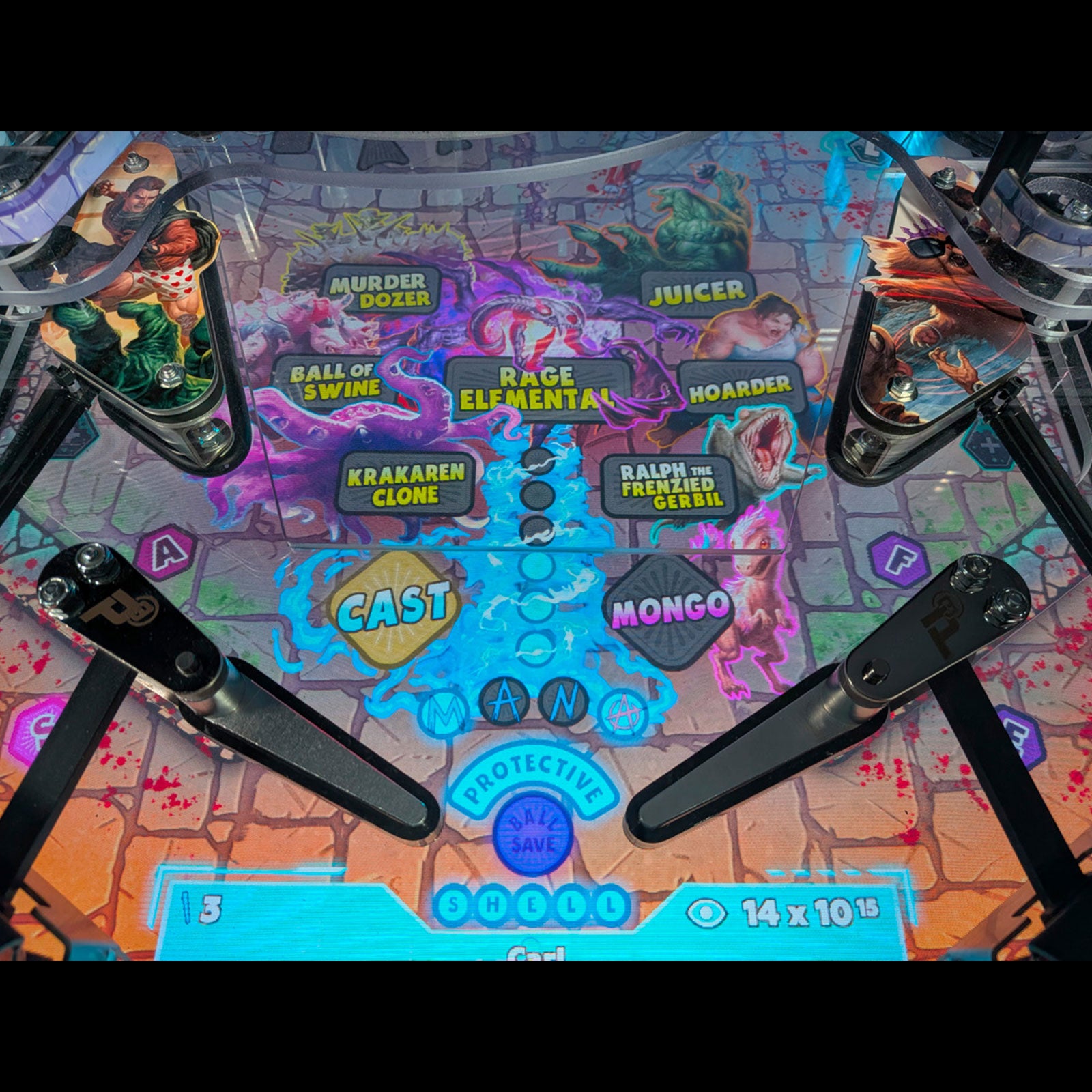 Nitro Pinball Sales - Dungeon Crawler Carl - P3 Multimorphic Pinball Machine