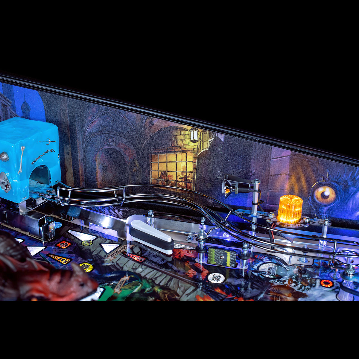 Nitro Pinball Sales Parts & Accessories Officially Licensed Dungeons and Dragons Pinball Interior Art Blades by Stern PinbalL
