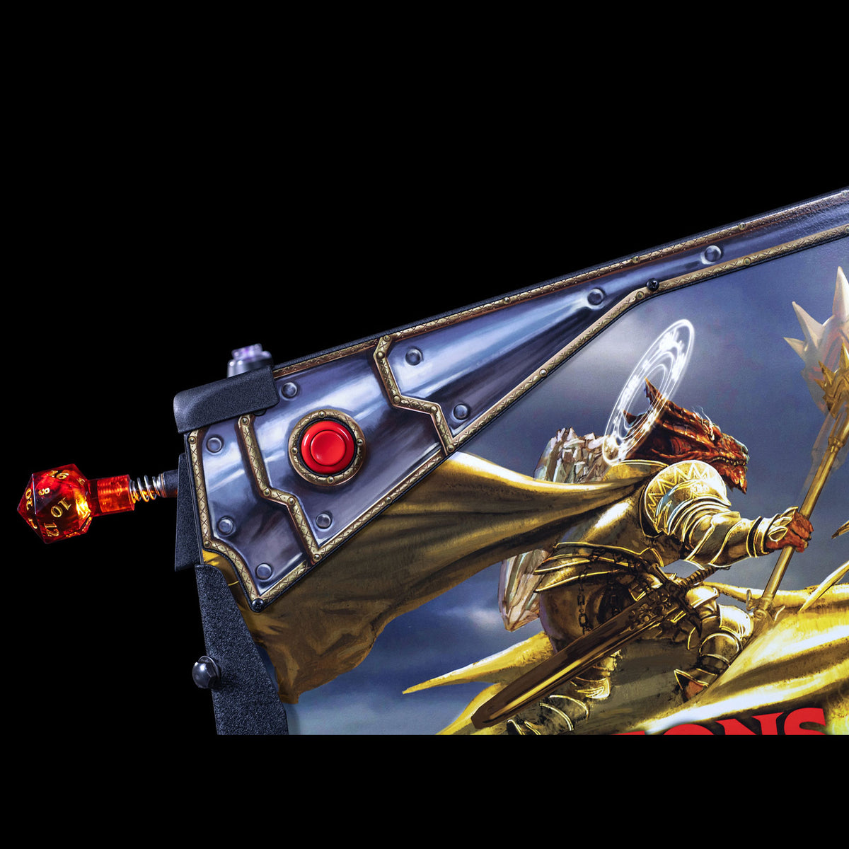 Nitro Pinball Sales Parts & Accessories Dungeons & Dragons Pinball Side Armor Stern Pinball