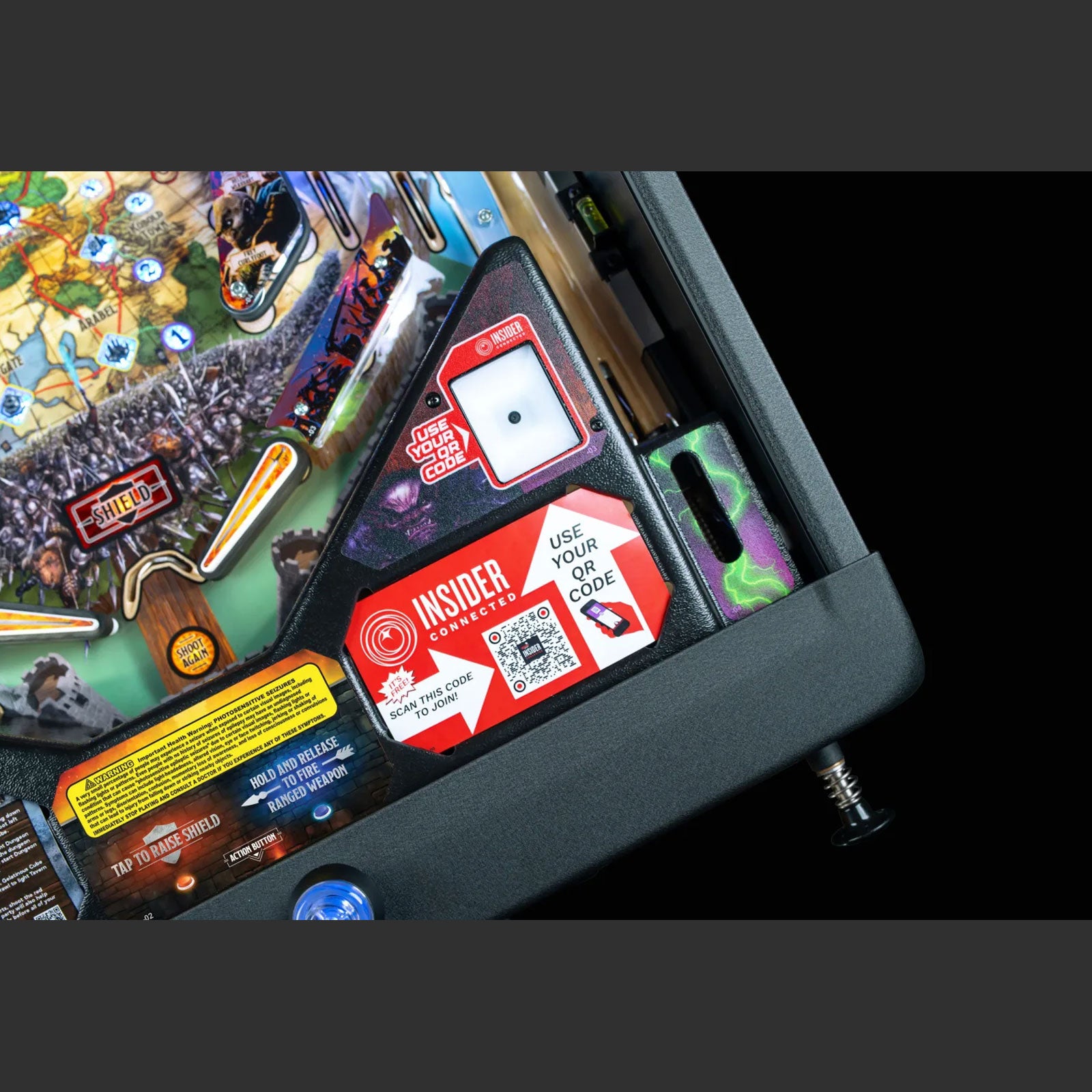 Nitro Pinball Sales Stern Pinball Machine Dungeons & Dragons: The Tyrant’s Eye PRO