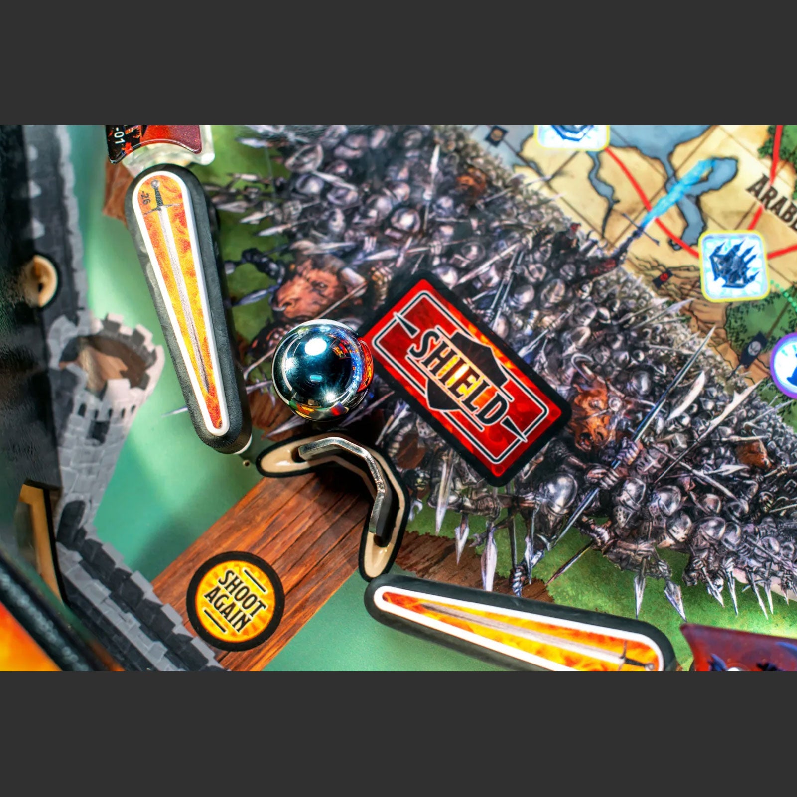 Nitro Pinball Sales Stern Pinball Machine Dungeons & Dragons: The Tyrant’s Eye PRO