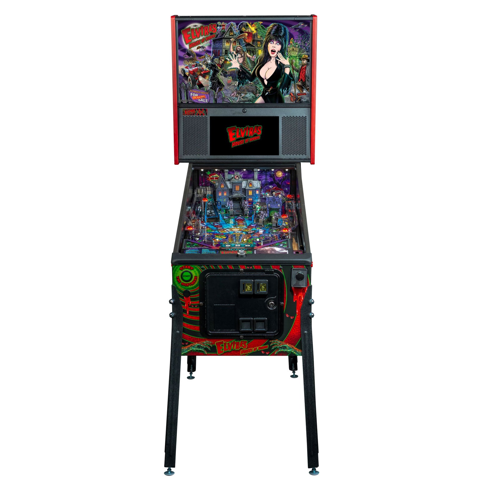 Nitro Pinball Sales Canada Stern Pinball Machine ELVIRA: House of Horrors: PREMIUM