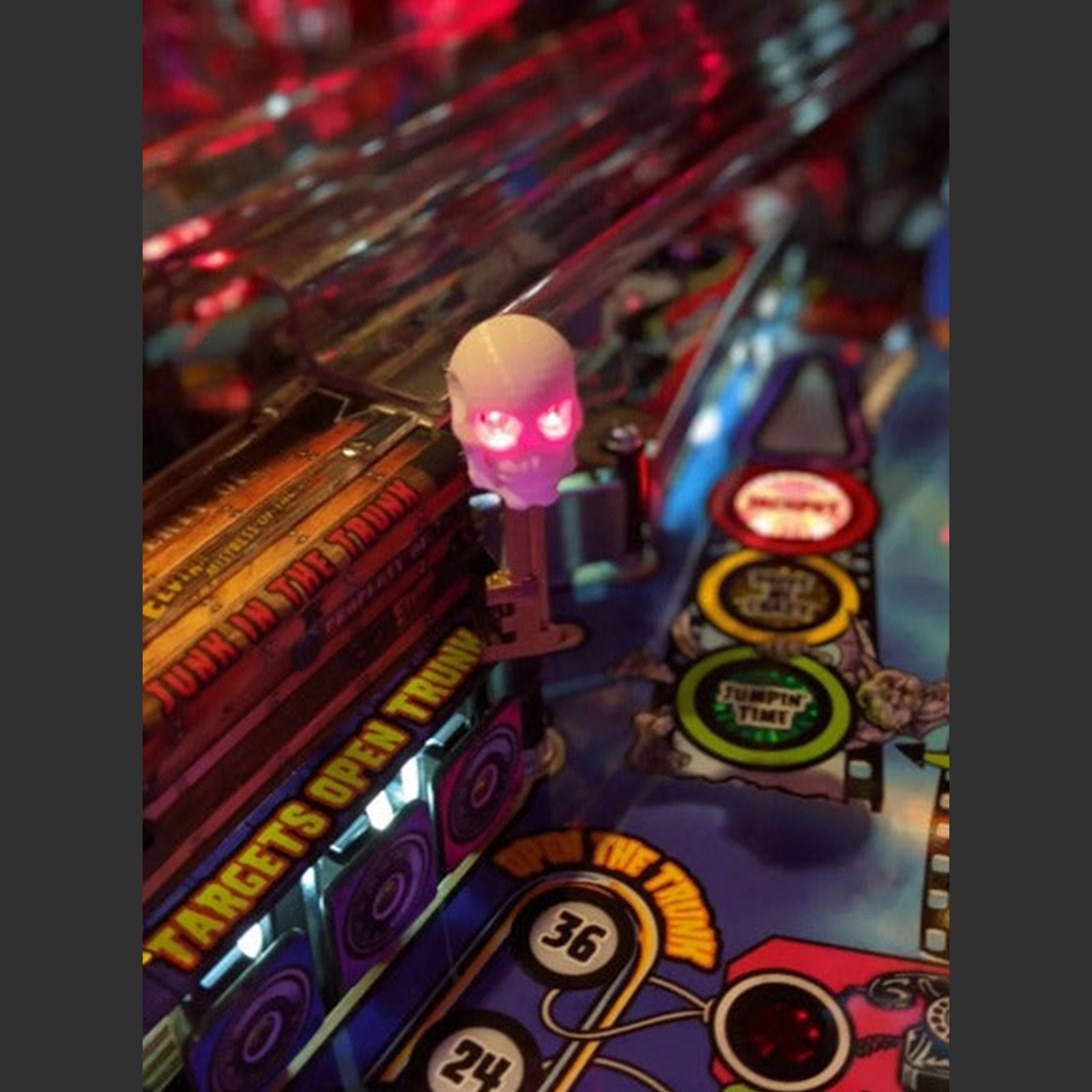 Nitro Pinball Sales Playfield Accessories Elvira's House of Horrors Pinball Illuminated Skeleton Key Mod