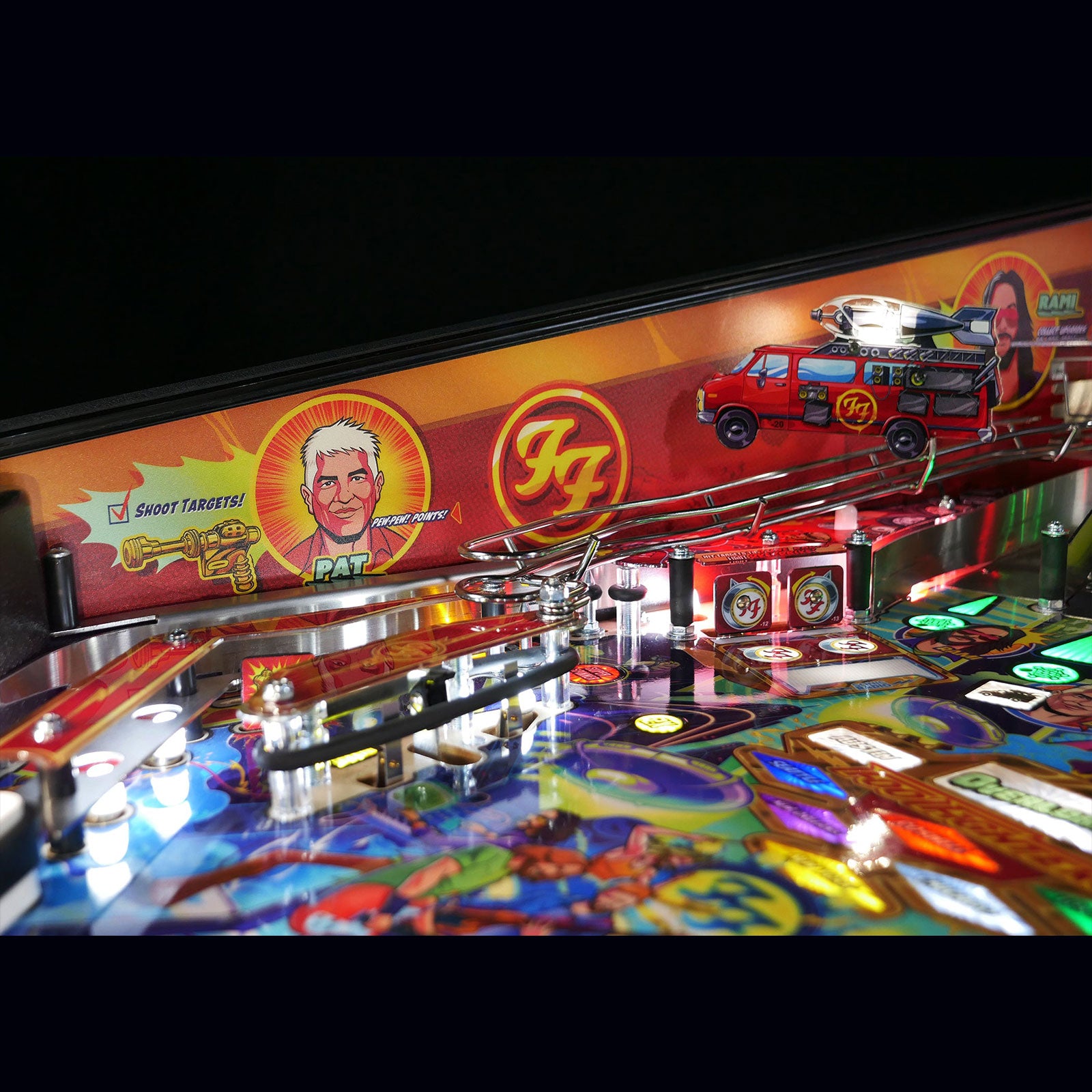 Nitro Pinball Sales Parts & Accessories FOO FIGHTERS INSIDE ART BLADES FOR PRO MODELS