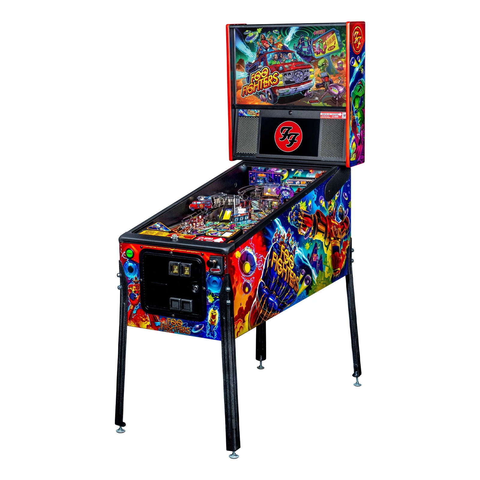 Nitro Pinball Sales Canada Stern Pinball Machine FOO FIGHTERS PRO