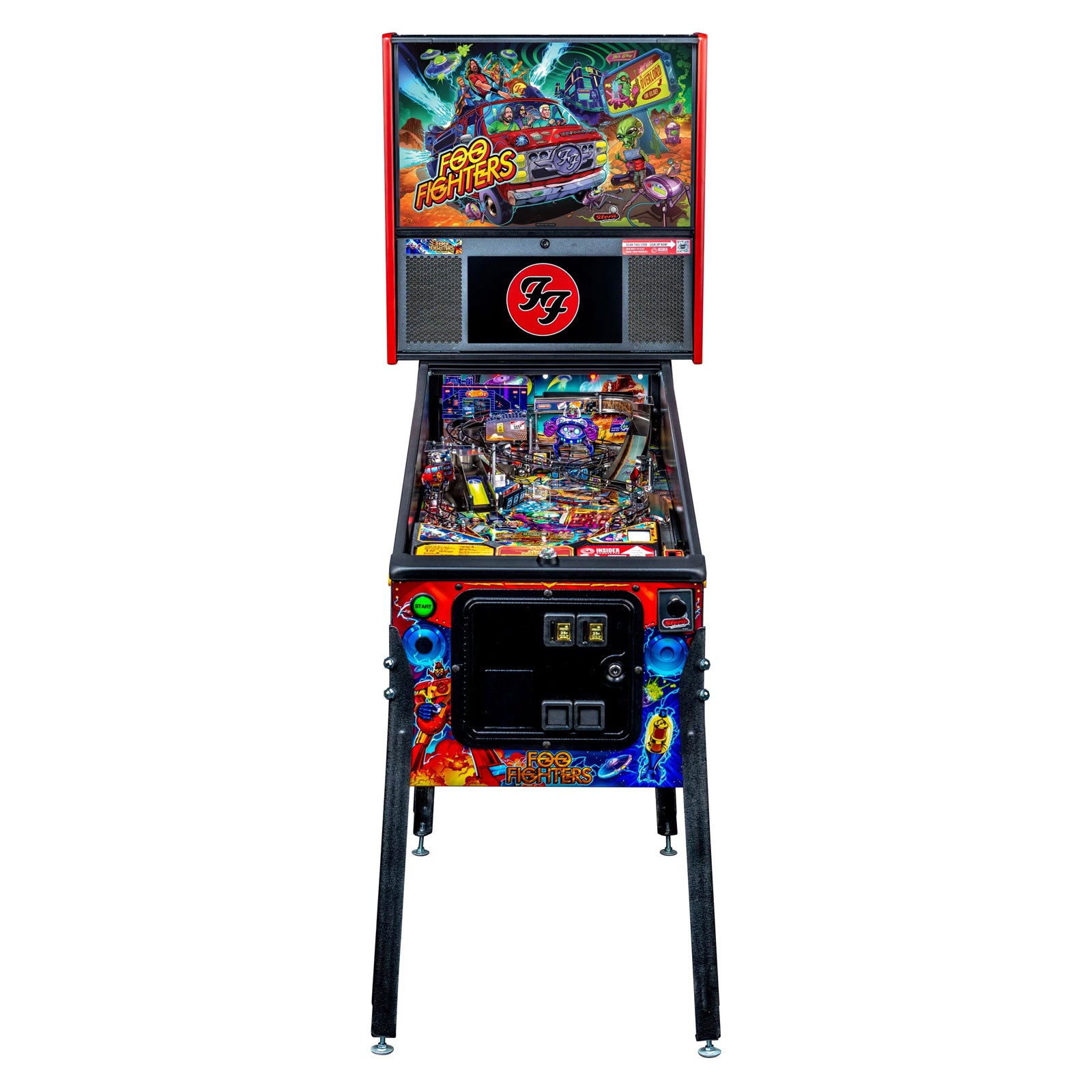 Nitro Pinball Sales Canada Stern Pinball Machine FOO FIGHTERS PRO