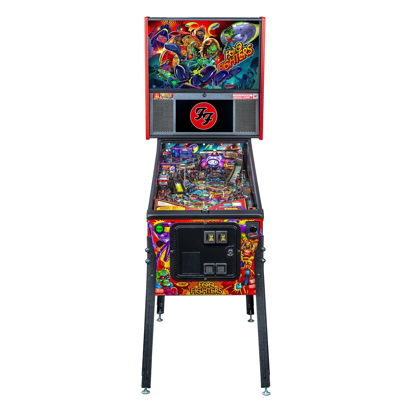 Nitro Pinball Sales Stern Pinball Machine Foo Fighters Premium