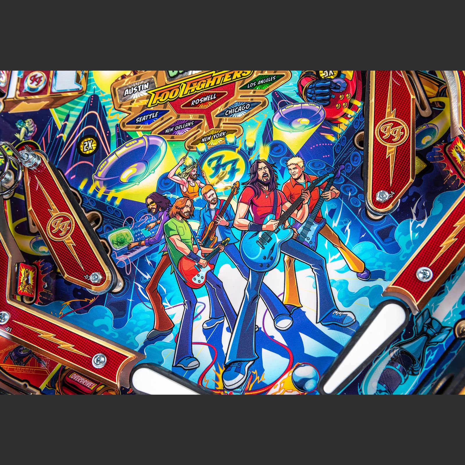Nitro Pinball Sales Stern Pinball Machine Foo Fighters Premium