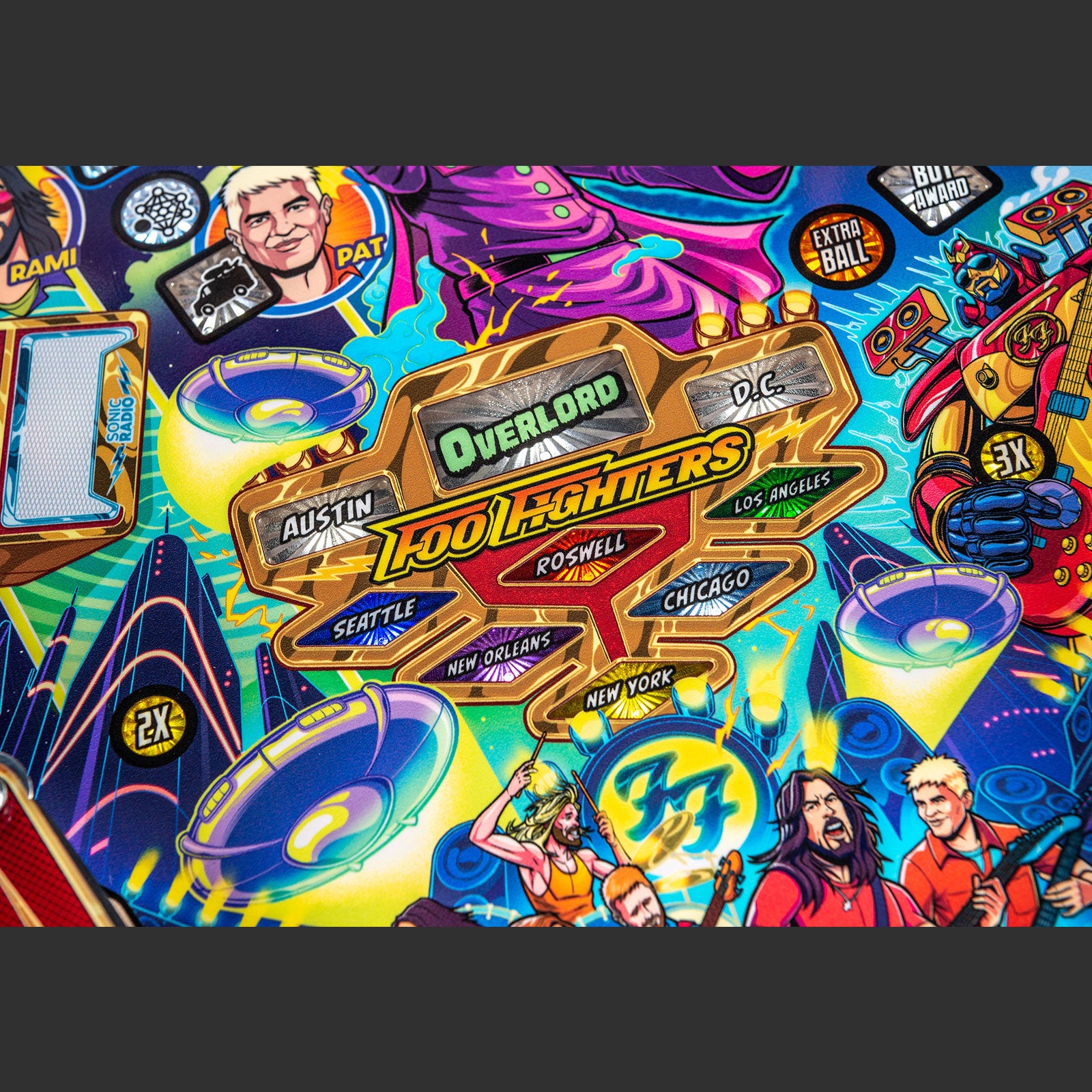 Nitro Pinball Sales Stern Pinball Machine Foo Fighters Premium