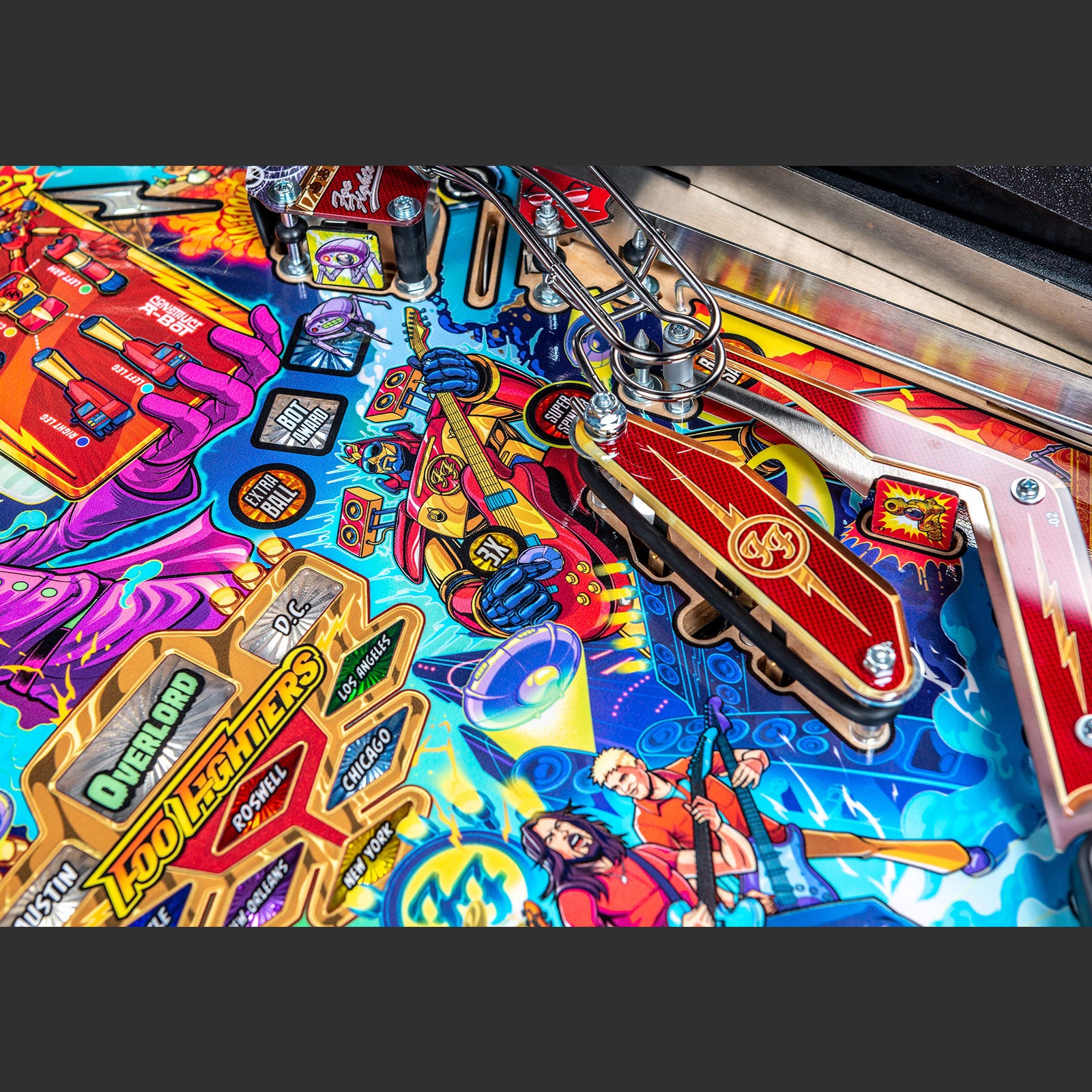 Nitro Pinball Sales Stern Pinball Machine Foo Fighters Premium