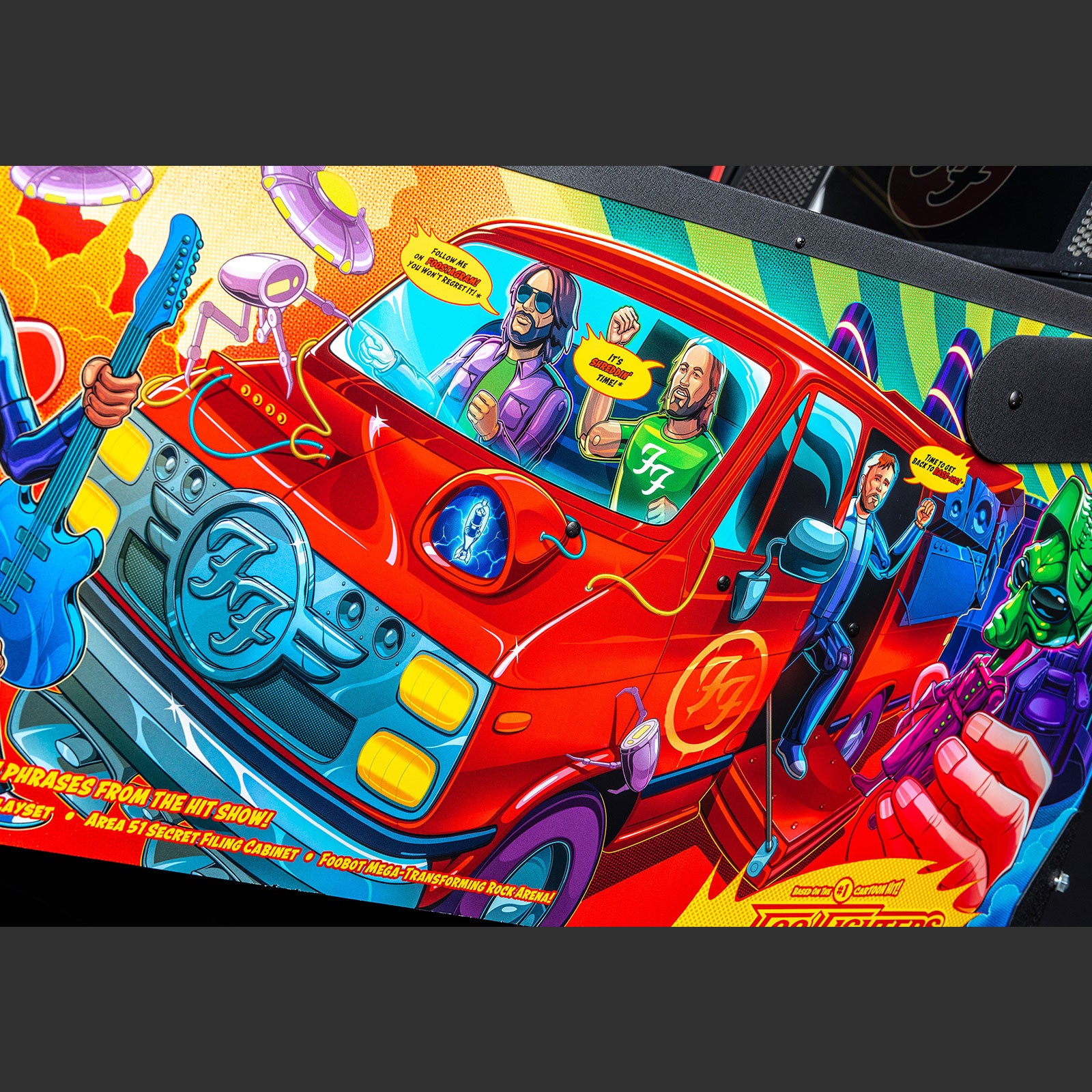 Nitro Pinball Sales Stern Pinball Machine Foo Fighters Premium