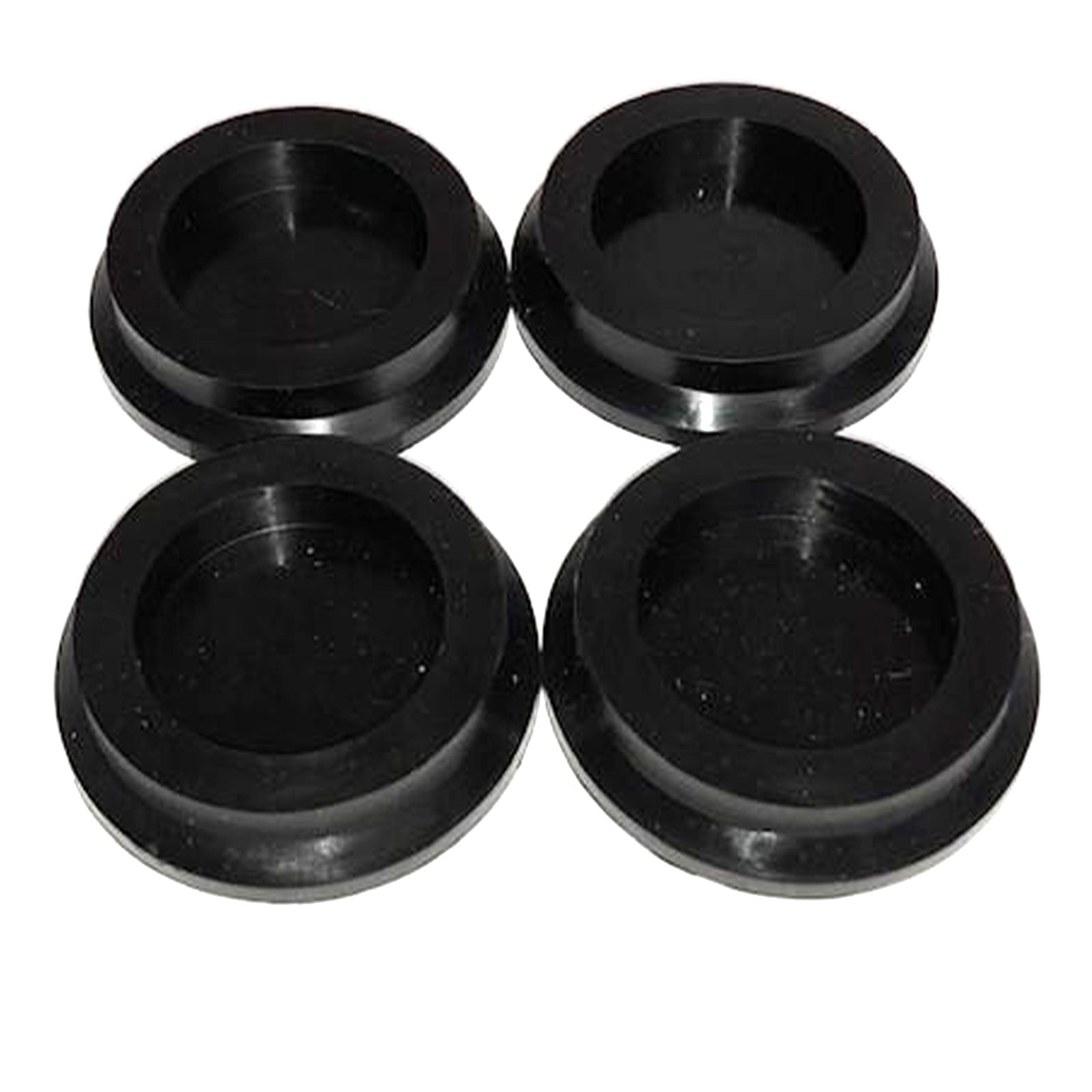 Nitro Pinball Sales Parts & Accessories Footies - Happy Feet™ Black Silicone Casters - High Gloss (Set of 4)
