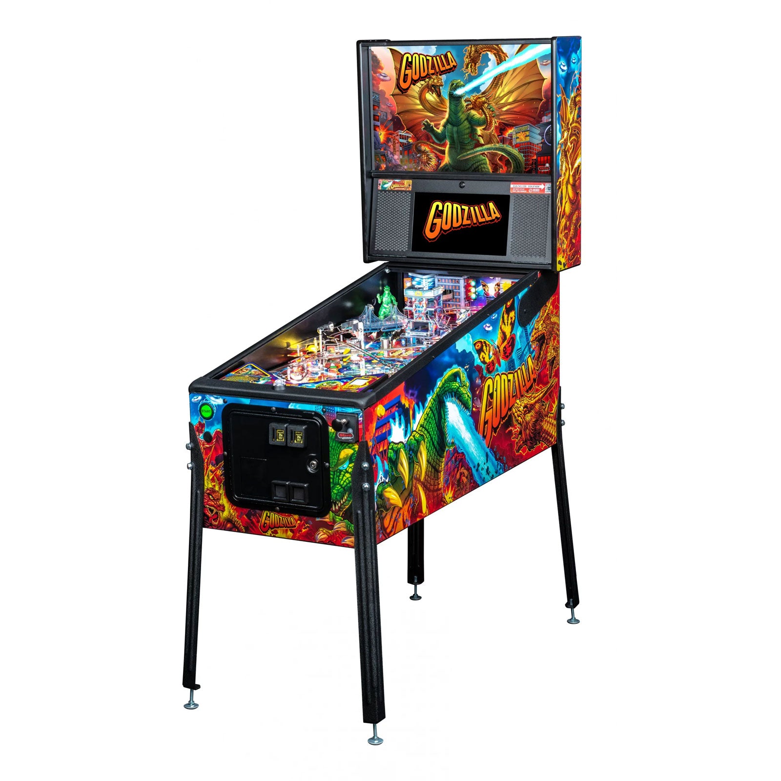 Nitro Pinball Sales Canada - Stern Pinball Machine Godzilla Premium