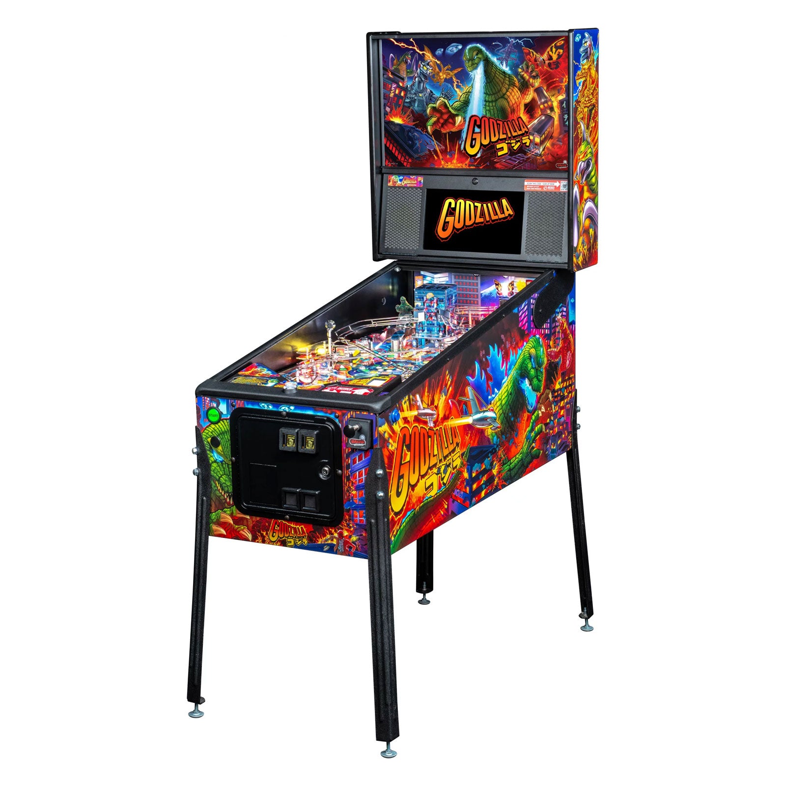 Nitro Pinball Sales Canada - Stern Pinball Machine Godzilla Pro