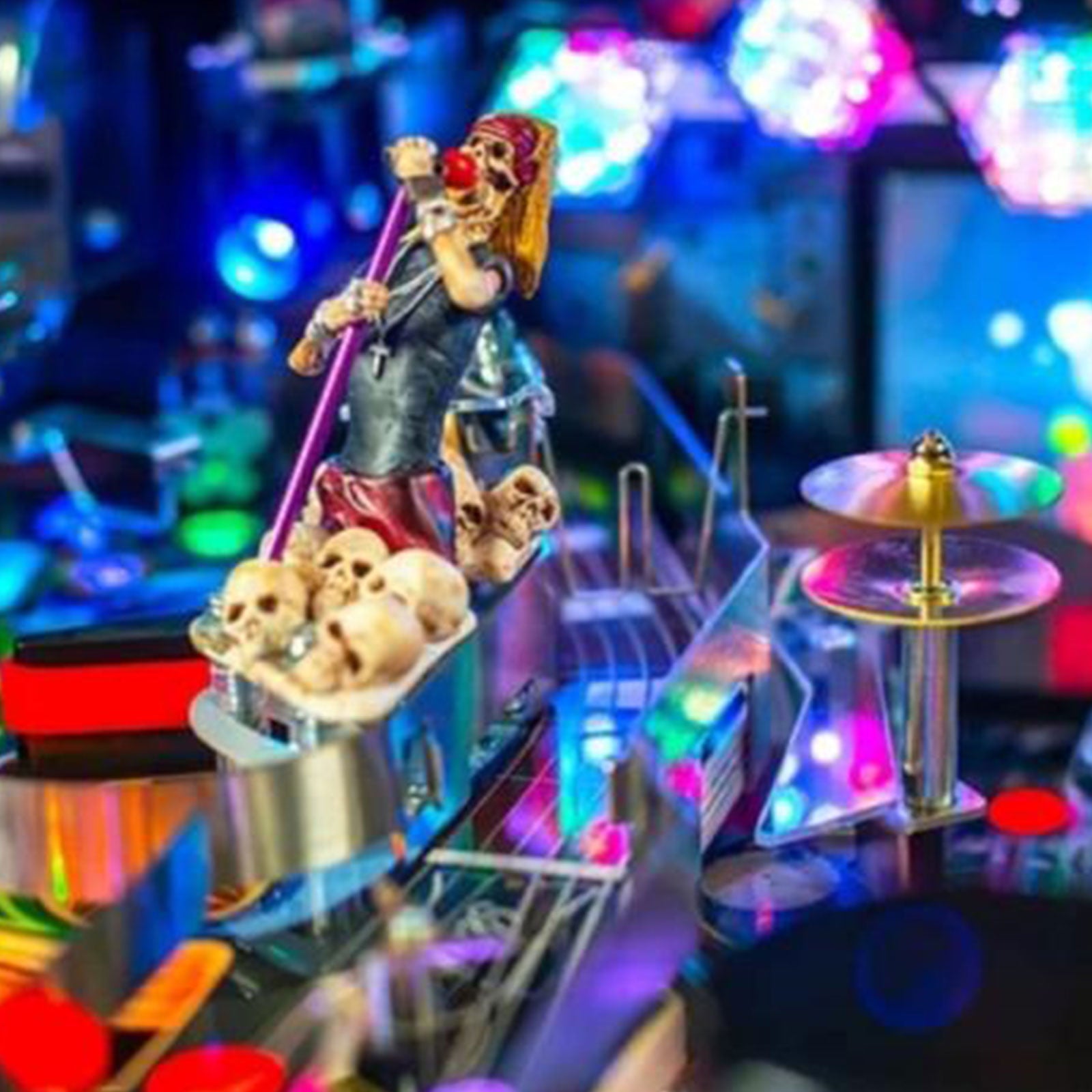 Nitro Pinball Sales GUNS N' ROSES Limited Edition Jersey Jack Pinball Machine