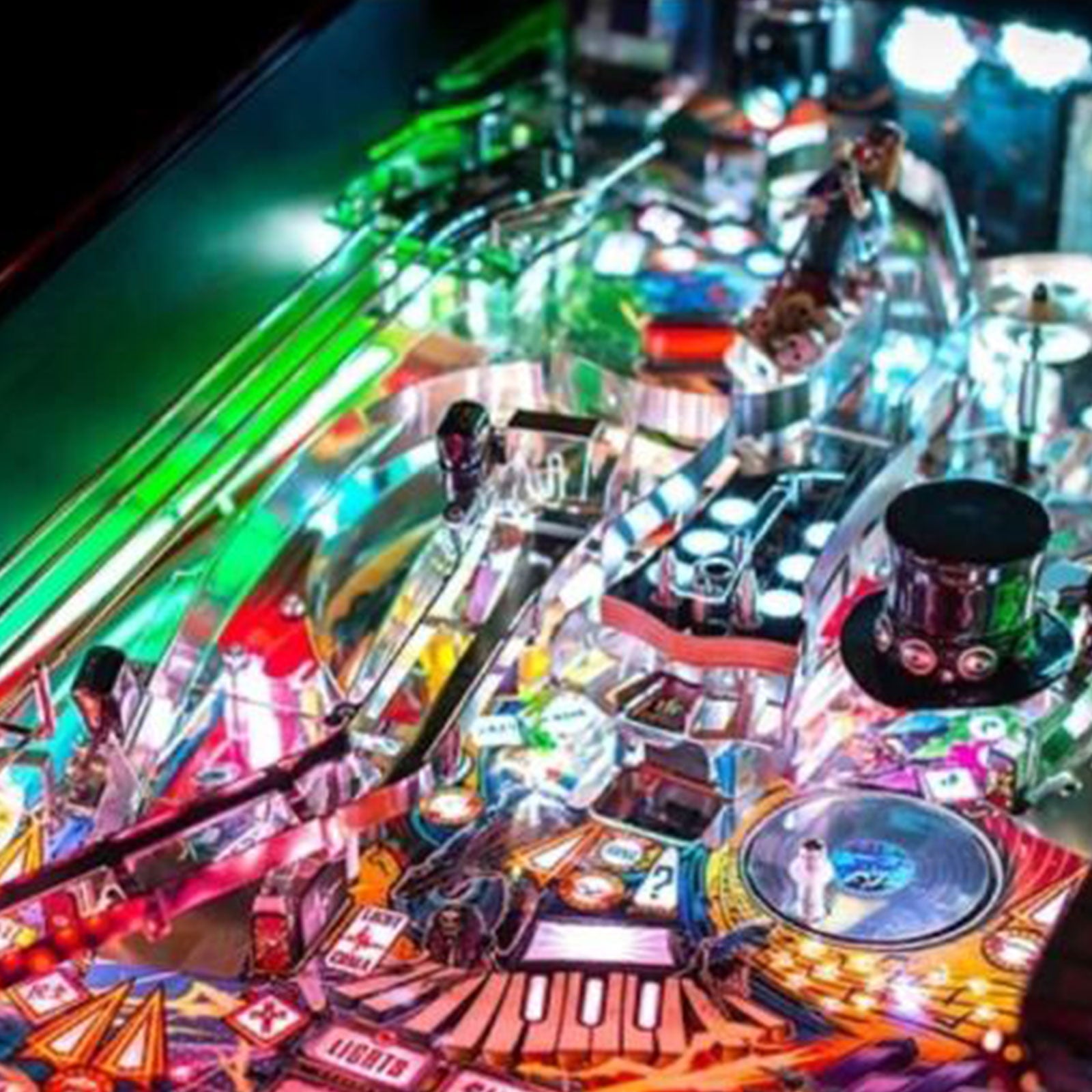 Nitro Pinball Sales GUNS N' ROSES Limited Edition Jersey Jack Pinball Machine