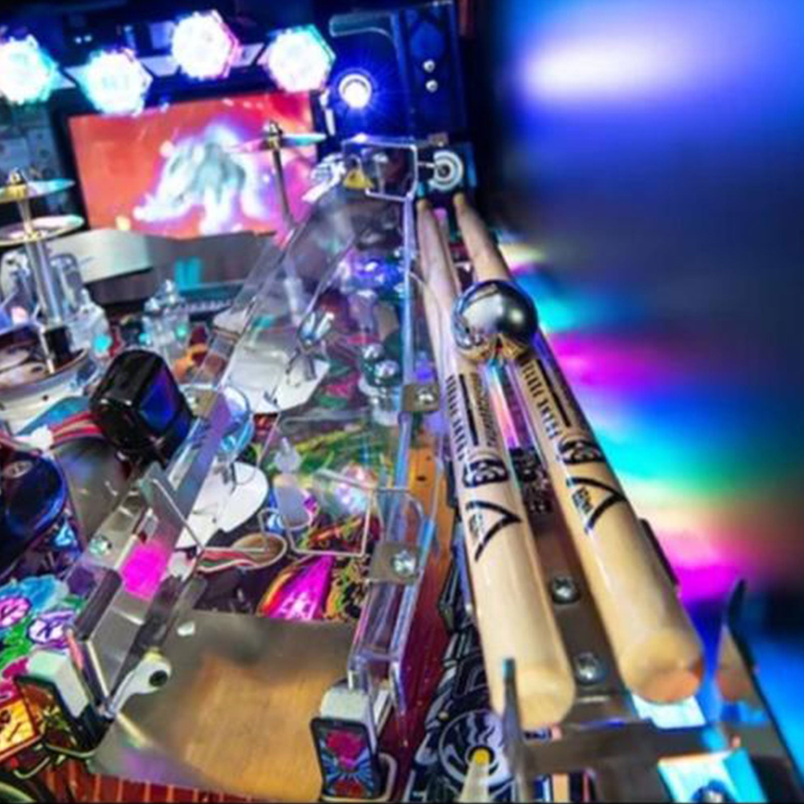 Nitro Pinball Sales GUNS N' ROSES Limited Edition Jersey Jack Pinball Machine