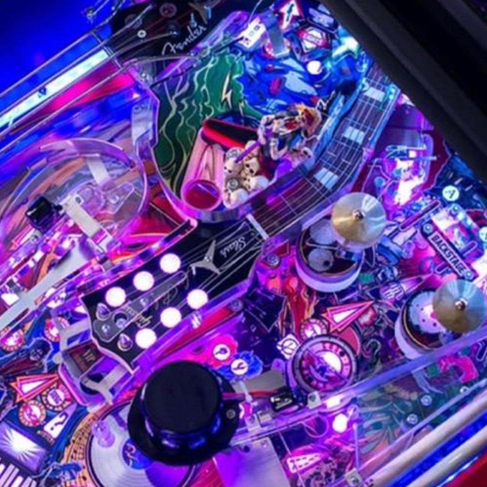 Nitro Pinball Sales GUNS N' ROSES Limited Edition Jersey Jack Pinball Machine