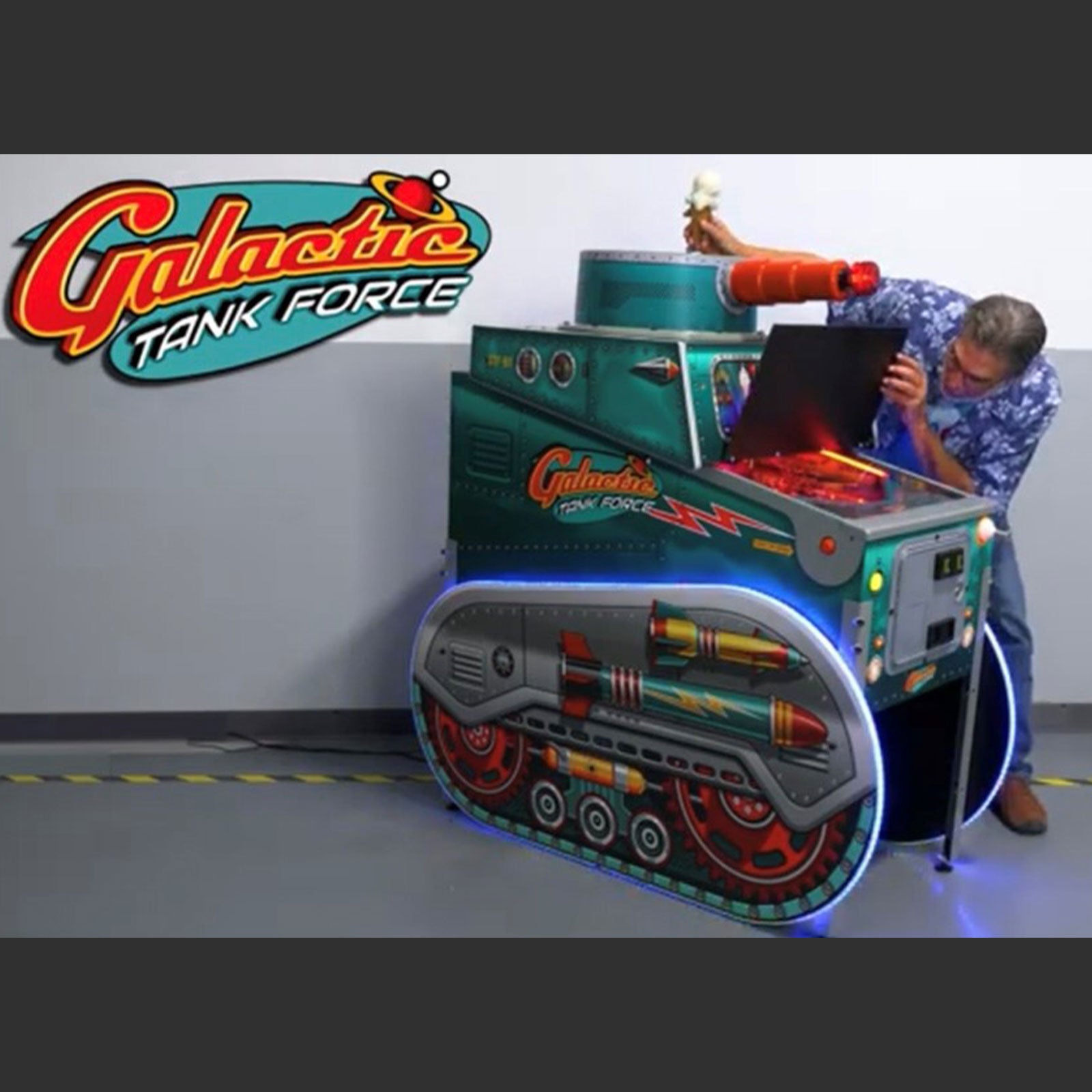 Nitro Pinball Sales American Pinball Galactic Tank Force Pinball Machine Limited Edition