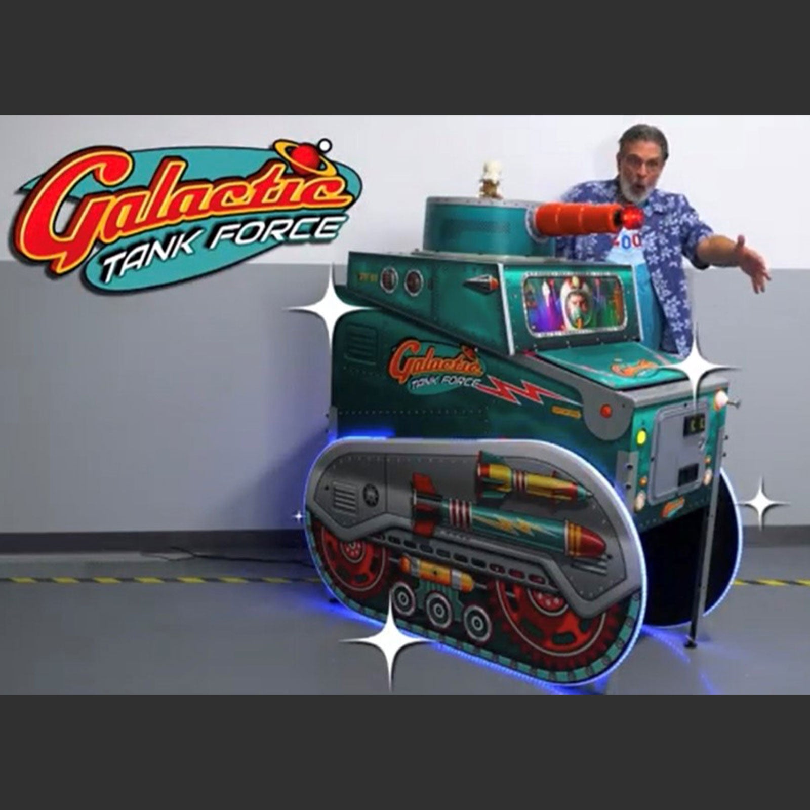 Nitro Pinball Sales American Pinball Galactic Tank Force Pinball Machine Limited Edition