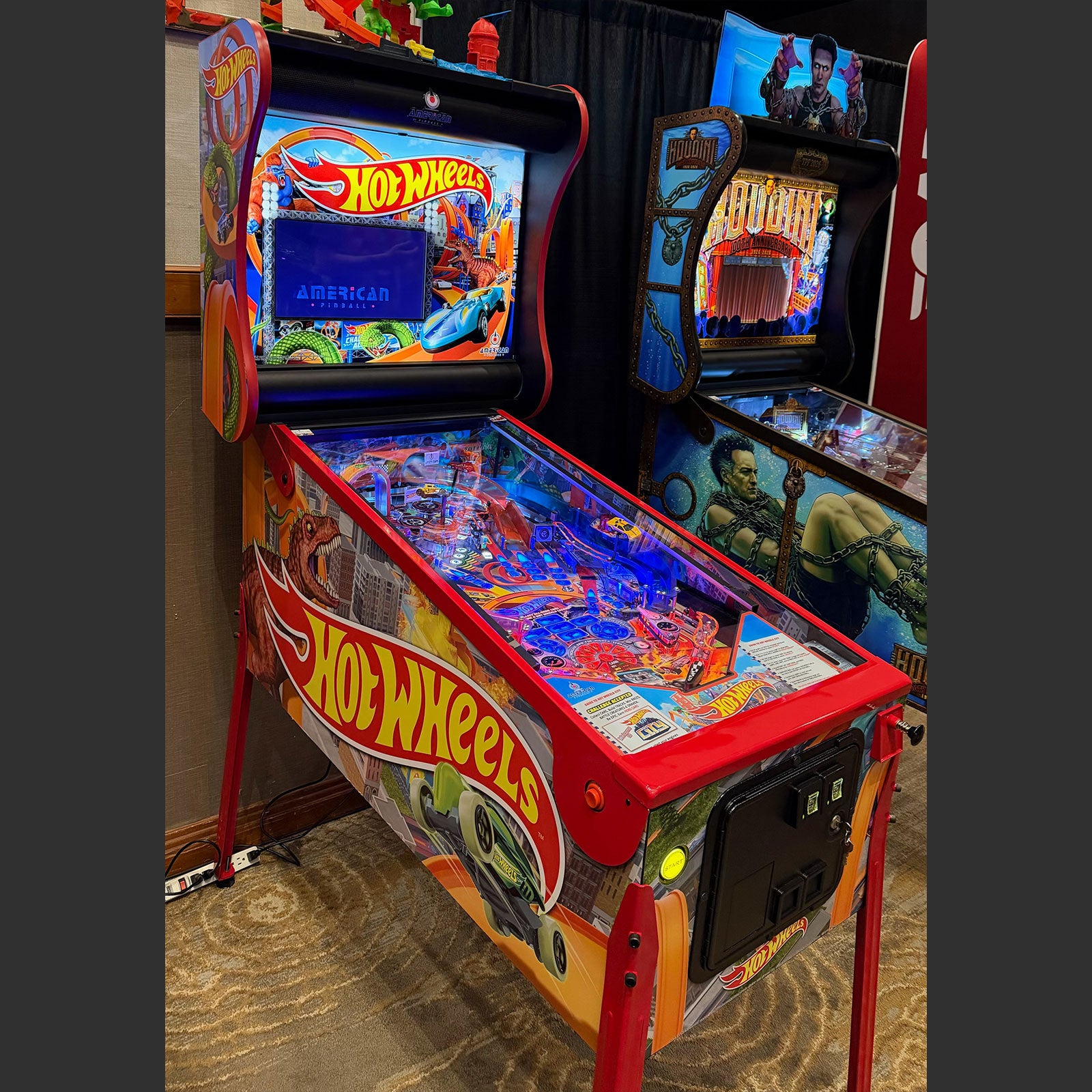 Nitro Pinball Sales Parts & Accessories Hot Wheels: Deluxe Edition - Red American Pinball