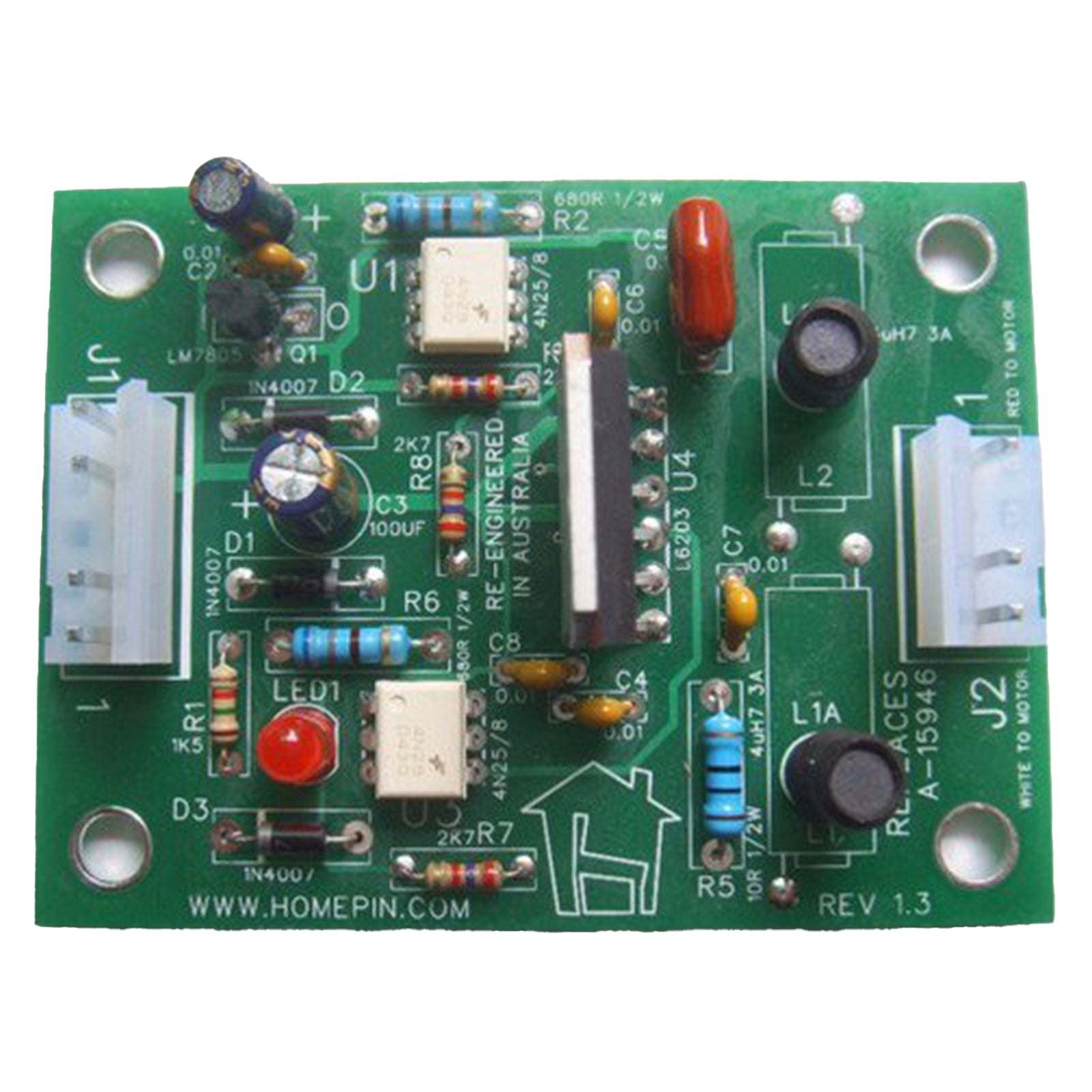 Nitro Pinball Machines Sales Parts and Accessories Homepin - Bridge Driver Replacement Board For Williams Indiana Jones: WMS A-15946