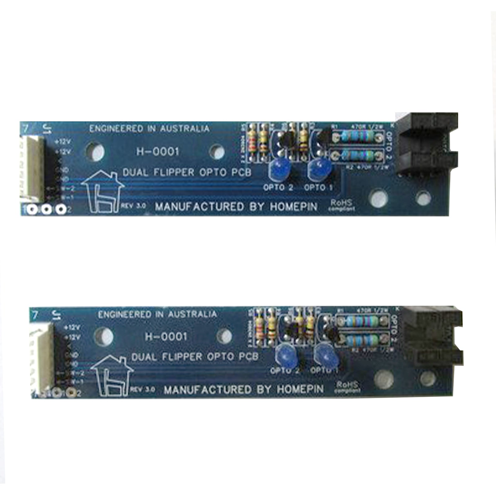 Nitro Pinball Machines Sales Parts and Accessories Homepin - Flipper Board SET for WMS DMD Type 1 A-15894 (No Mech)