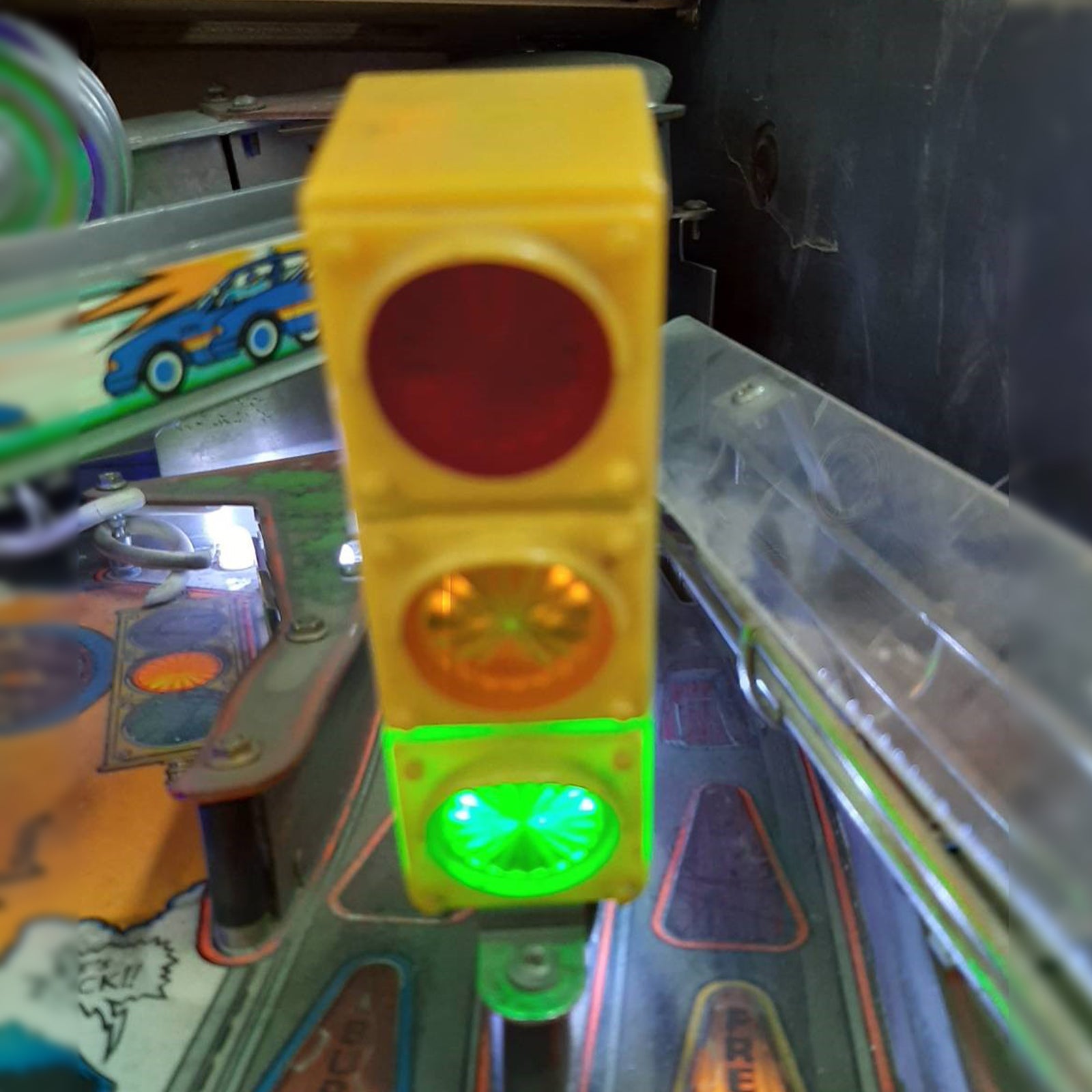 Nitro Pinball Machines Sales Parts and Accessories Homepin - High Speed 2: The Getaway / Traffic Light LED Lamp Board WMS A-15260